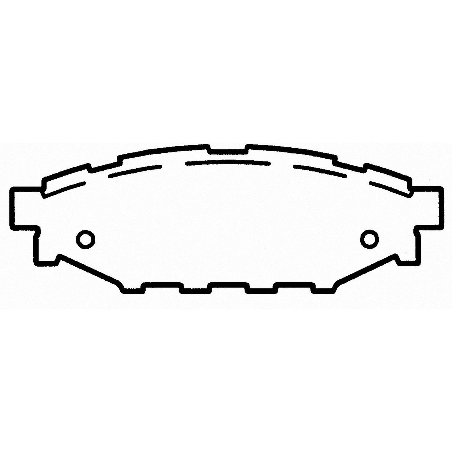 2014, 2013, 2012, 2011, 2010, 2009, 2008, 2007, 2006, 2005 Subaru Outback Disc Brake Pad Set