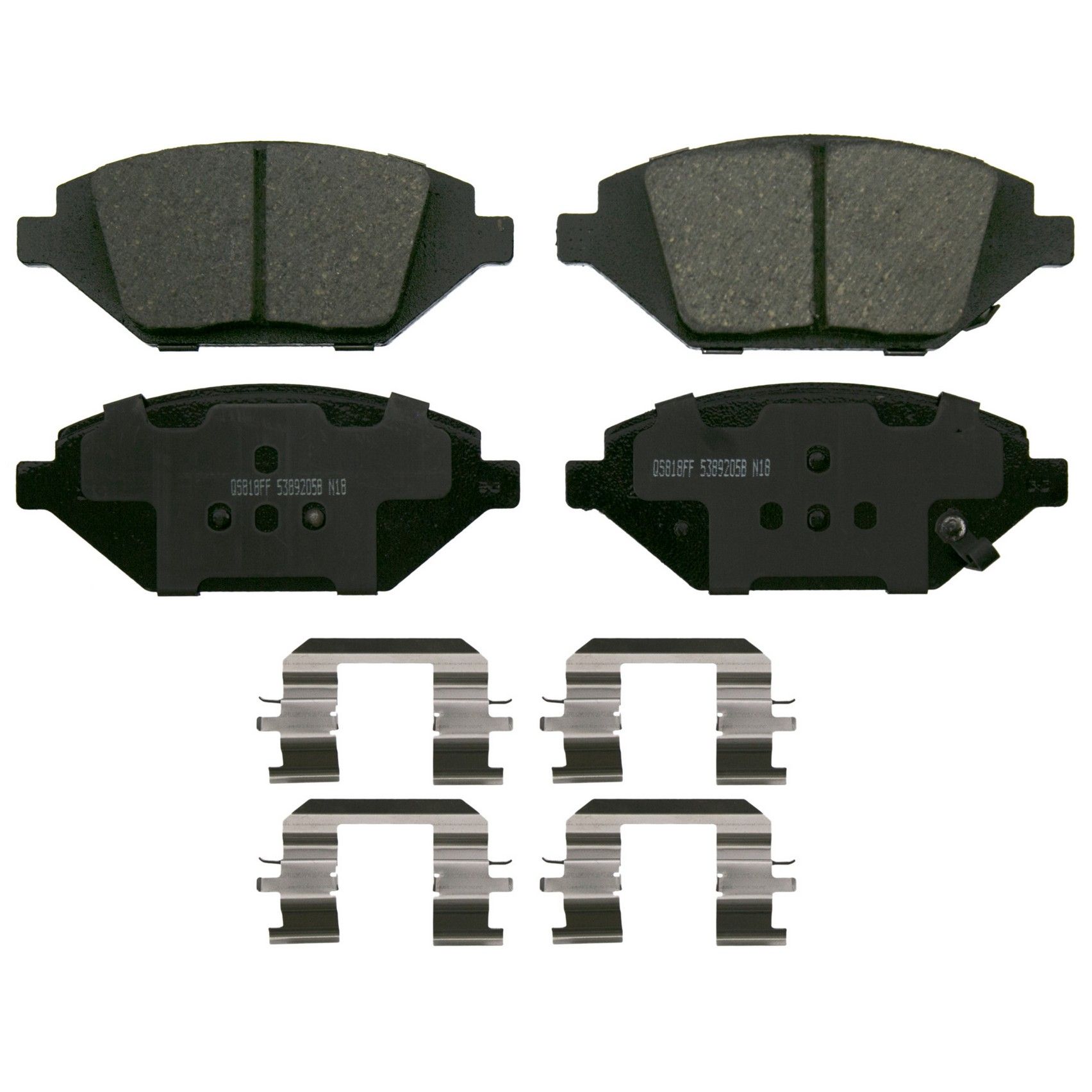 2022, 2021, 2020, 2019, 2018, 2017, 2016 Chevrolet Spark Disc Brake Pad Set