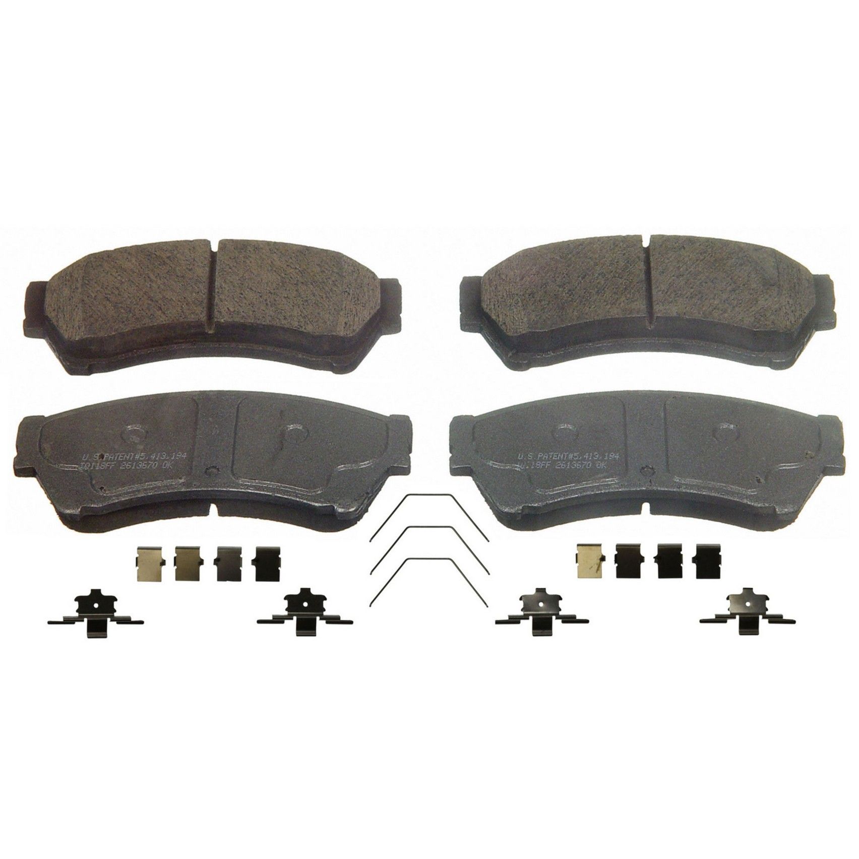 2013, 2012, 2011, 2010, 2009, 2008 Mazda 6 Disc Brake Pad Set