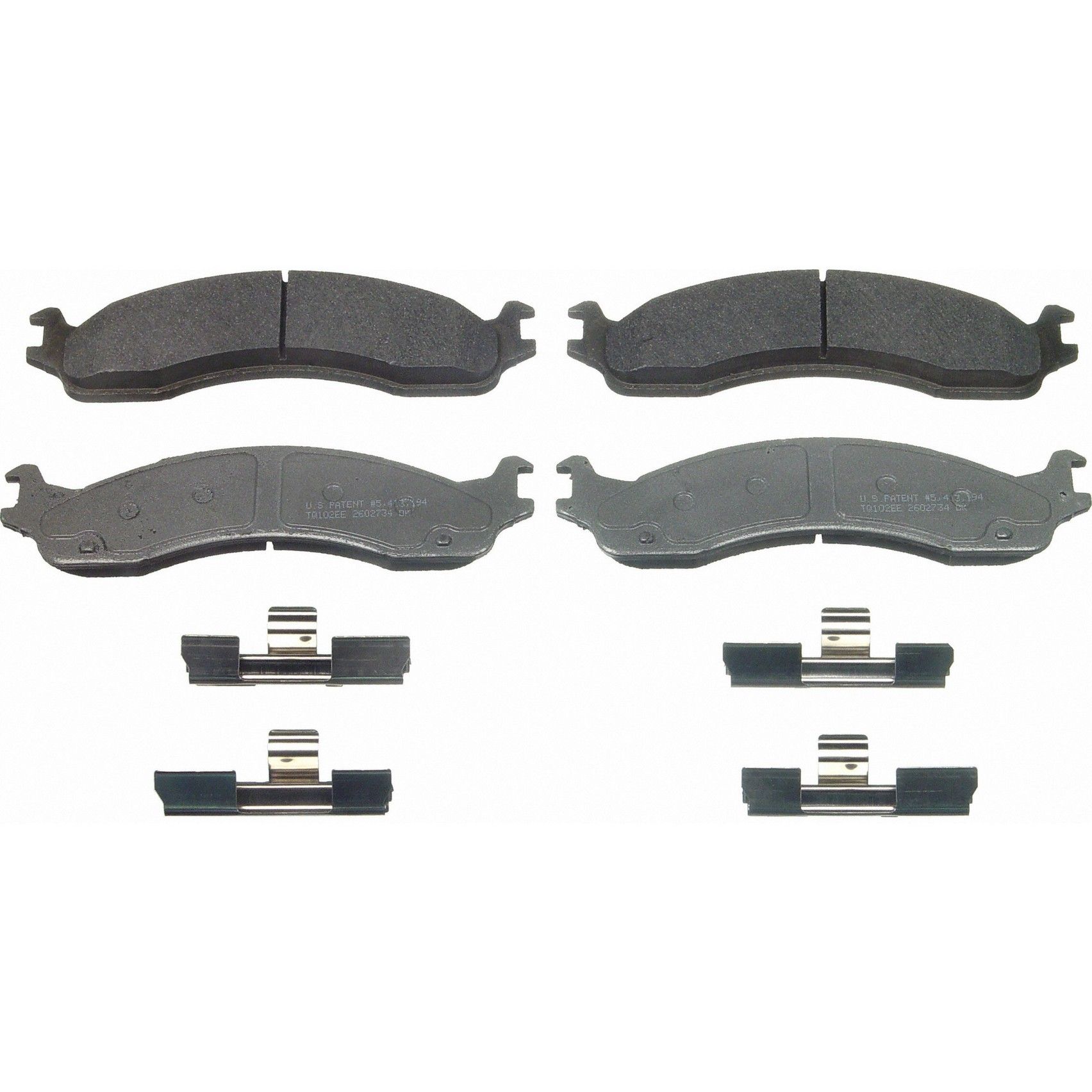 2007, 2006, 2005, 2004, 2003 Ford E-250 Disc Brake Pad Set