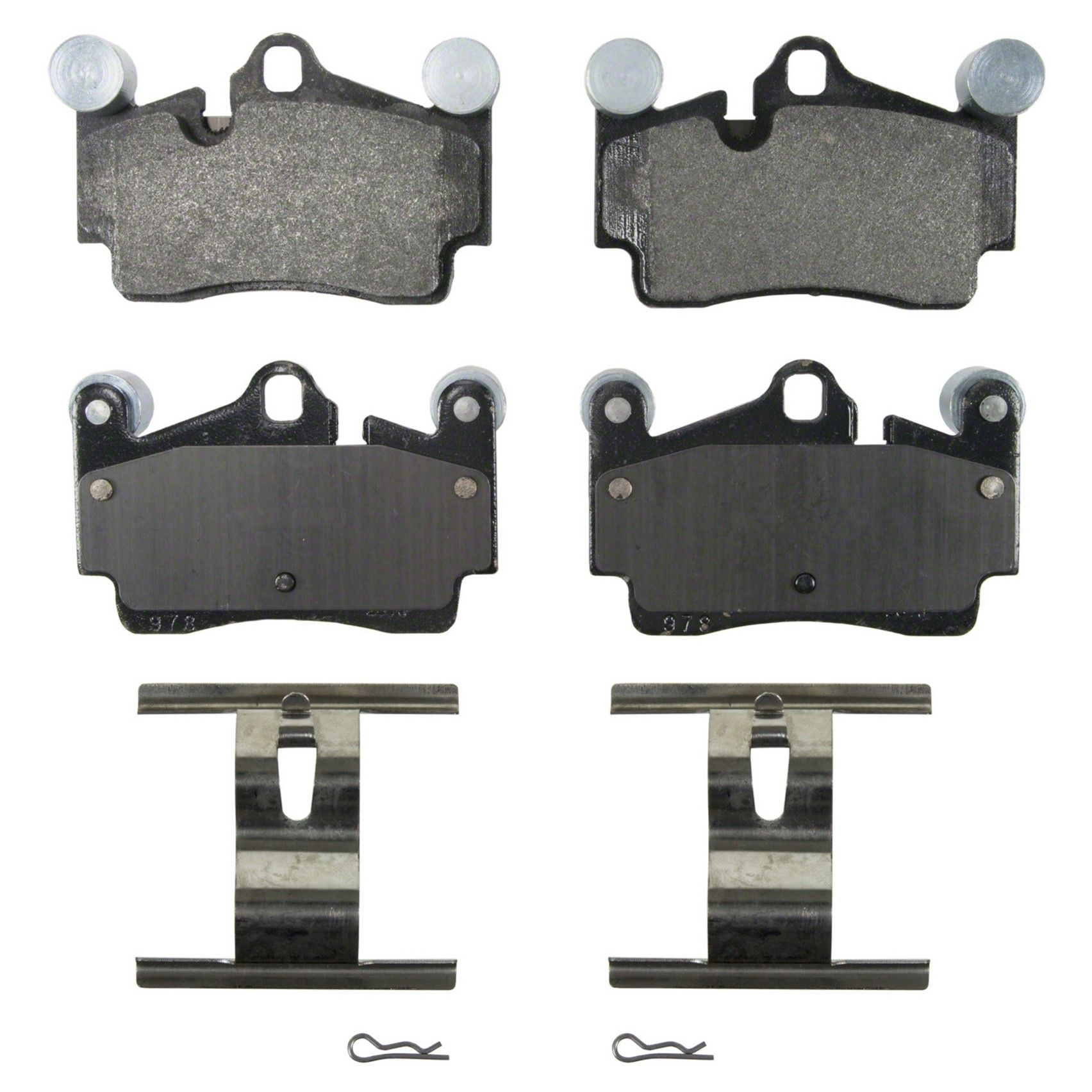 2015, 2014, 2013, 2012, 2011, 2010, 2009, 2008, 2007 Audi Q7 Disc Brake Pad Set
