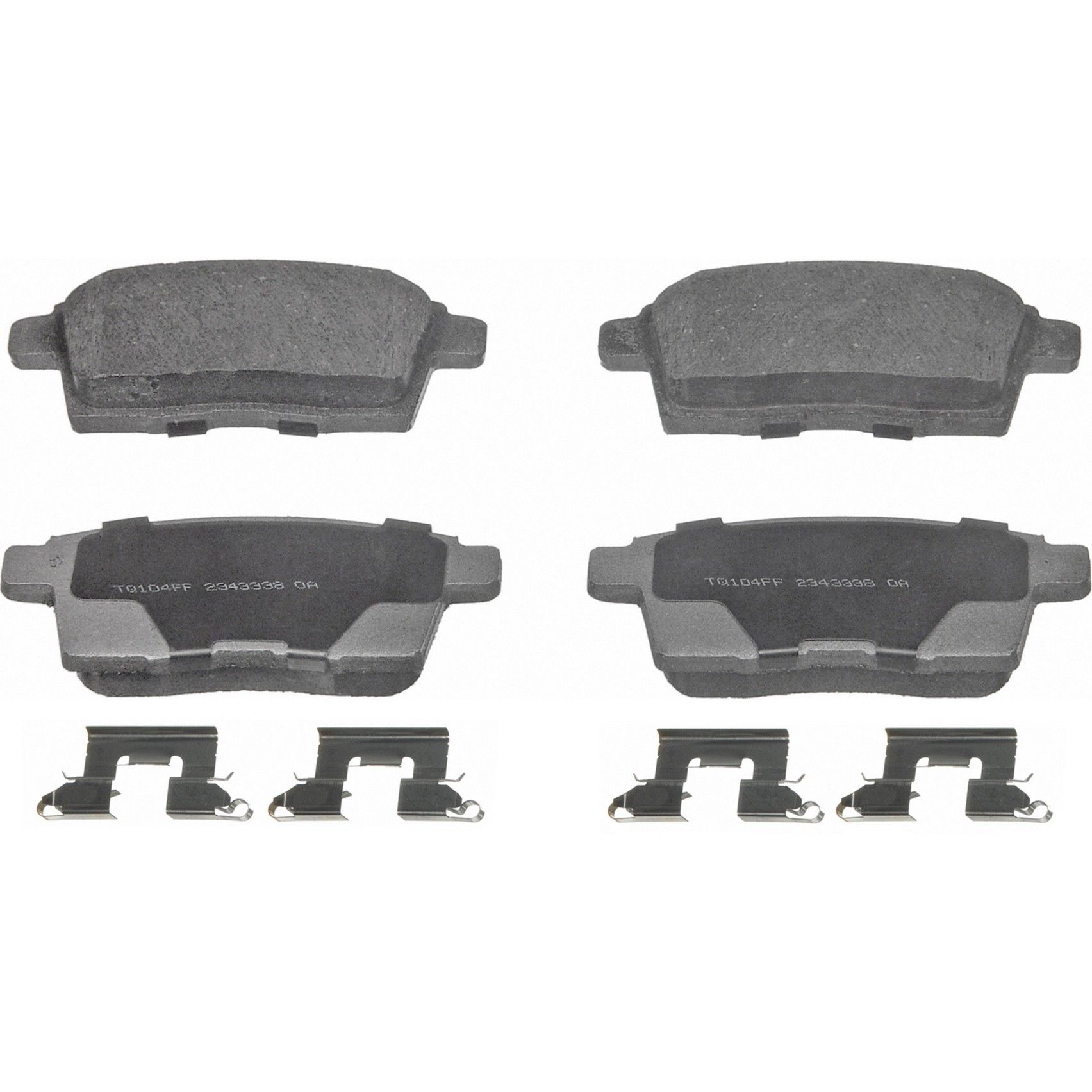2010, 2009, 2008, 2007 Ford Edge Disc Brake Pad Set