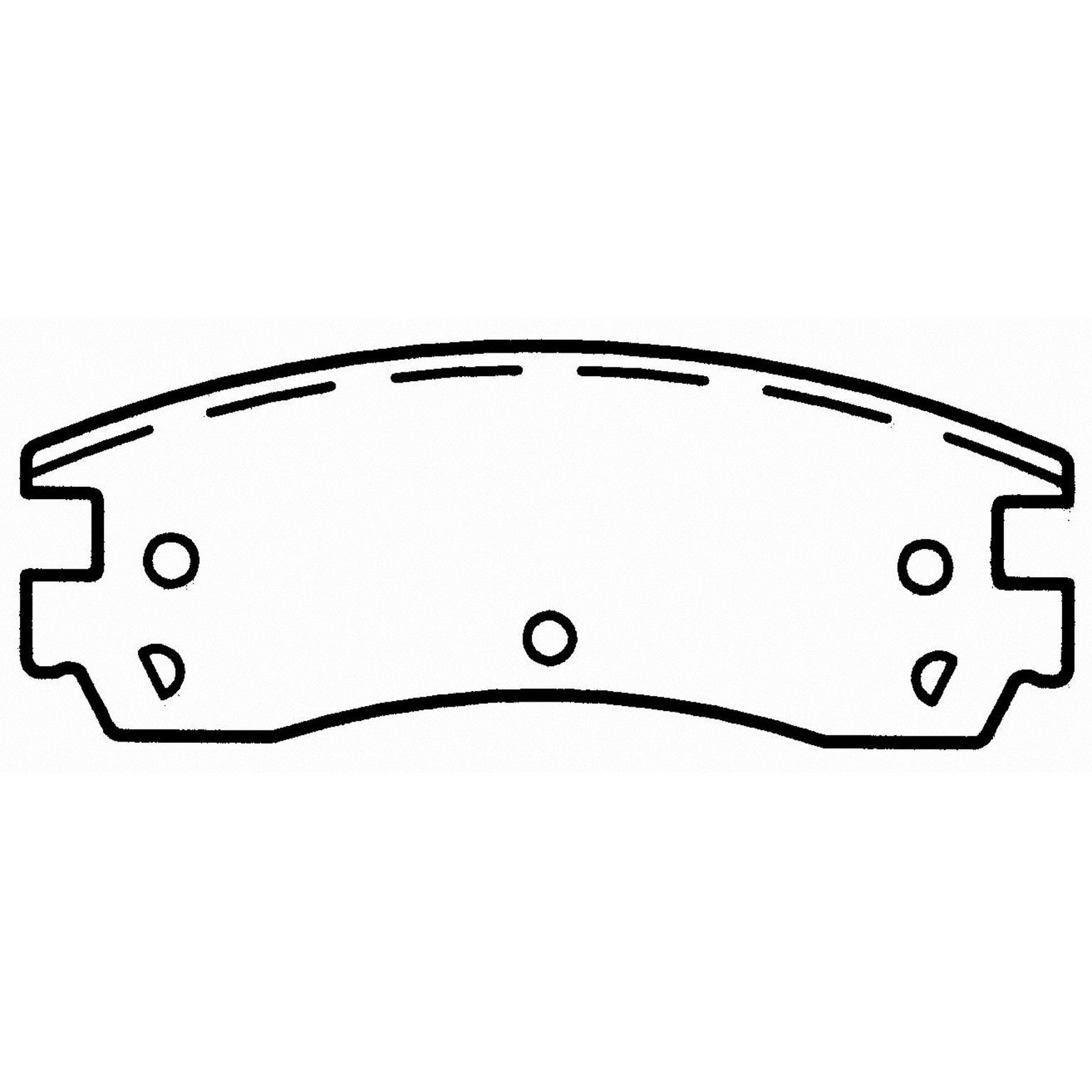 1998, 1997, 1996, 1995, 1994, 1993, 1992, 1991 Saturn SL Disc Brake Pad Set