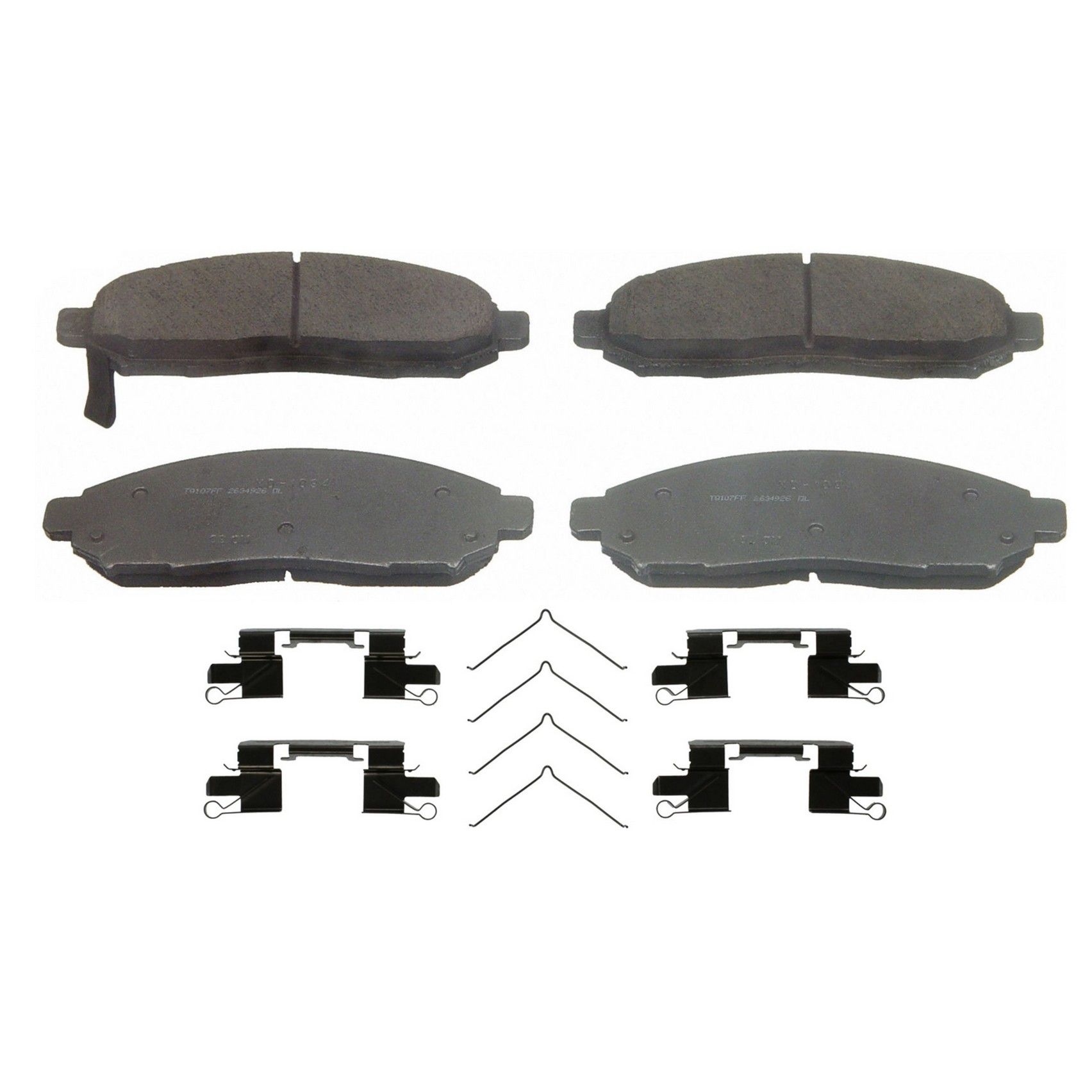 2012, 2011, 2010, 2009 Suzuki Equator Express Disc Brake Pad Set