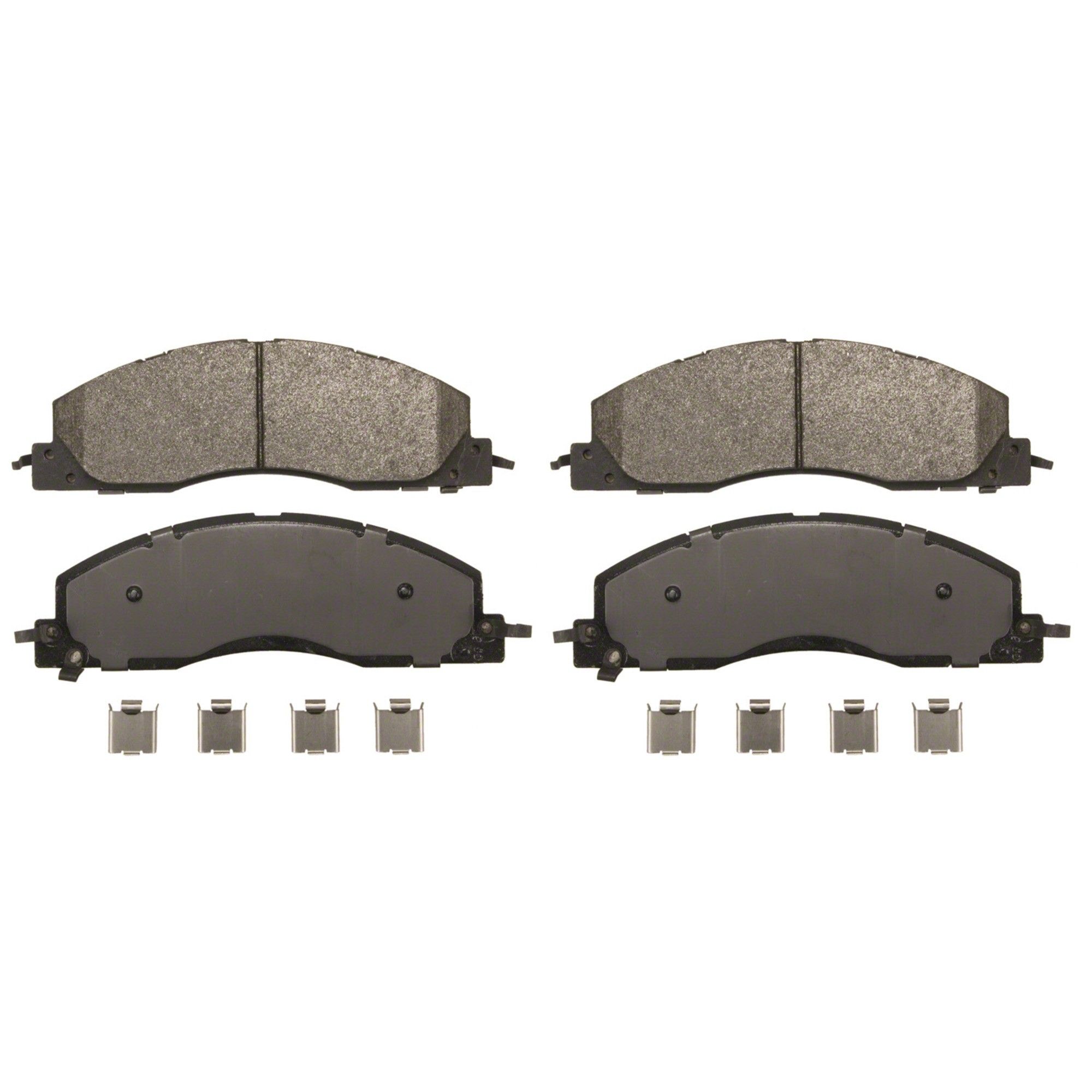 2018, 2017, 2016, 2015, 2014, 2013, 2012, 2011 Ram 2500 2500 Disc Brake Pad Set