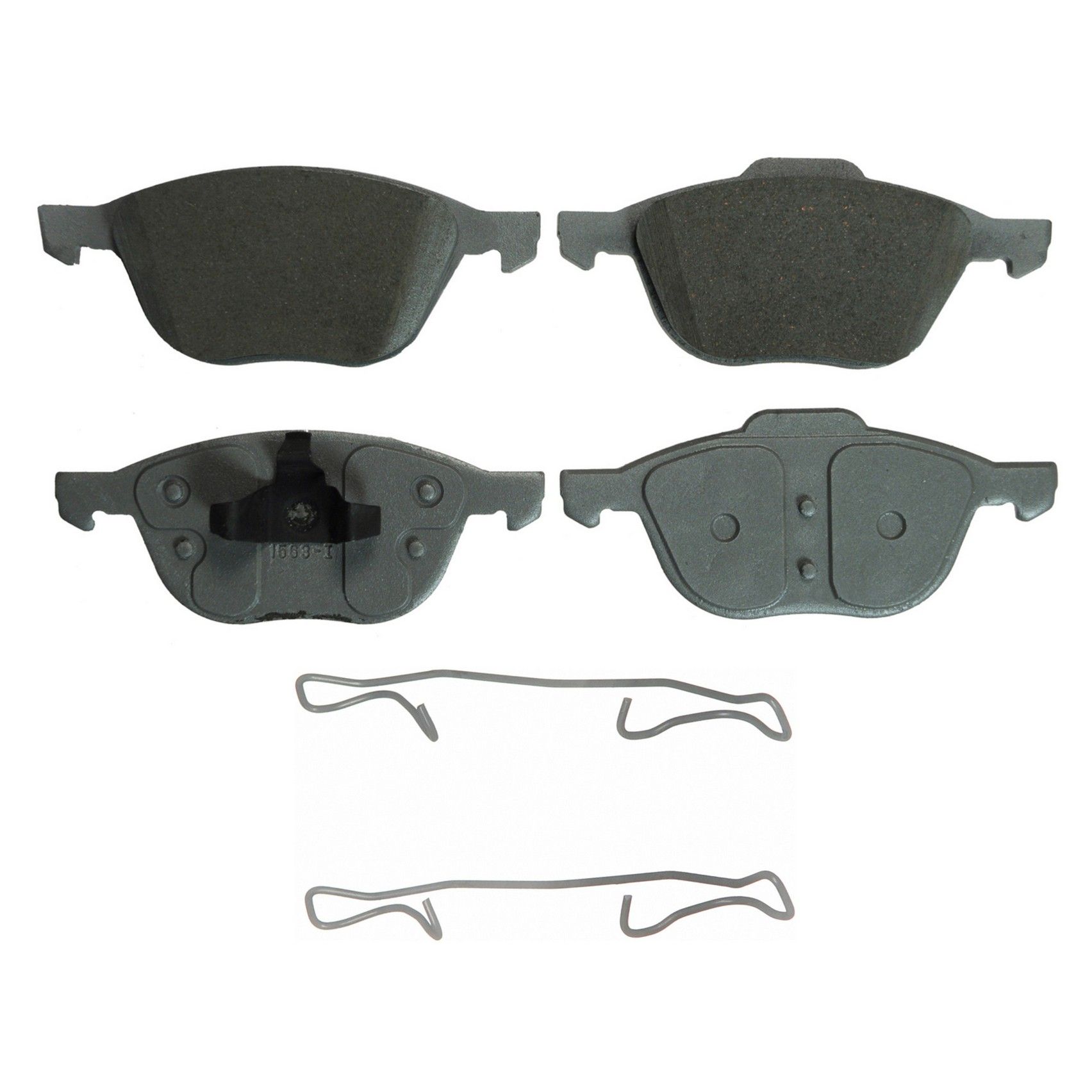 2018, 2017, 2016, 2015, 2014, 2013, 2012 Ford Focus Disc Brake Pad Set