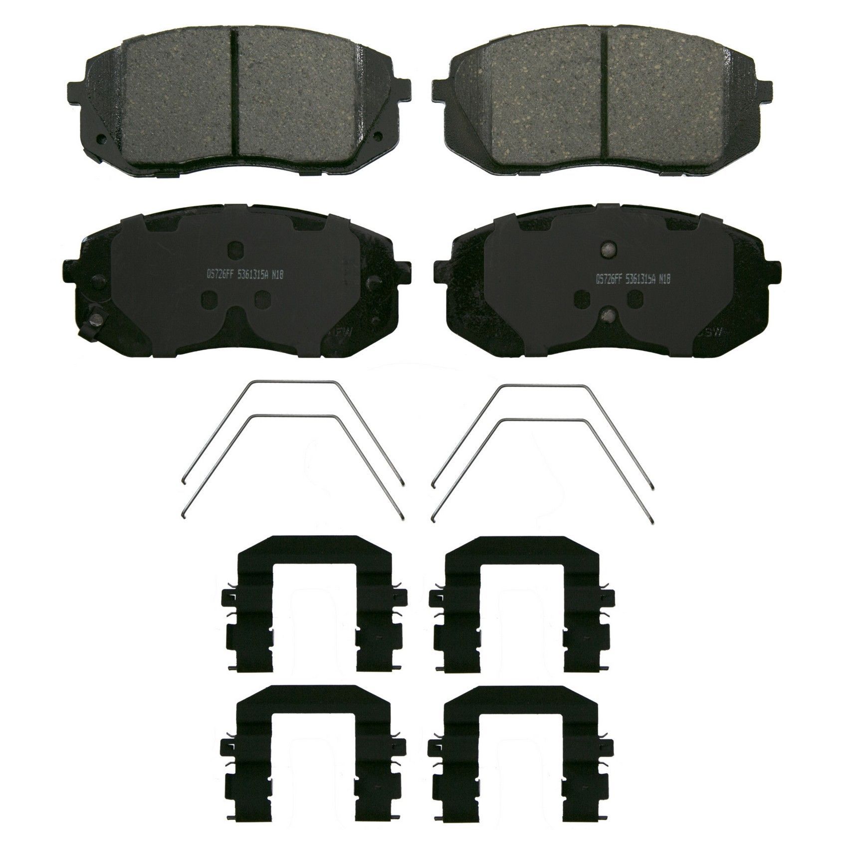 2020, 2019, 2018, 2017, 2016 Kia Optima Disc Brake Pad Set