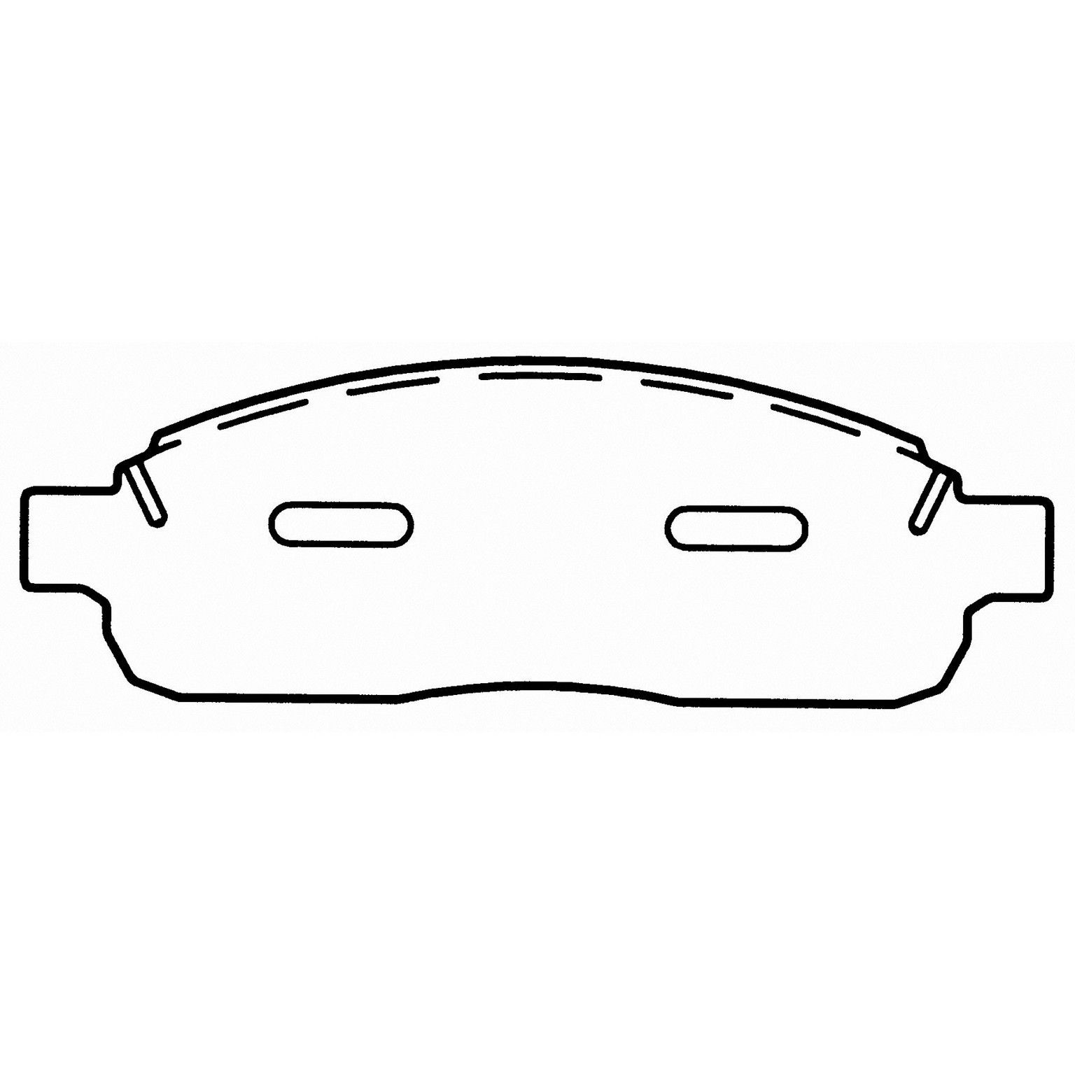 2009, 2008, 2007, 2006, 2005, 2004 Ford F-150 Disc Brake Pad Set