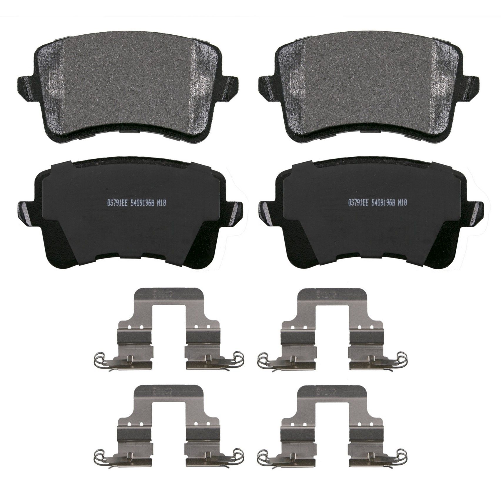 2017, 2016, 2015, 2014, 2013, 2012, 2011, 2010, 2009, 2008 Audi S5 Disc Brake Pad Set