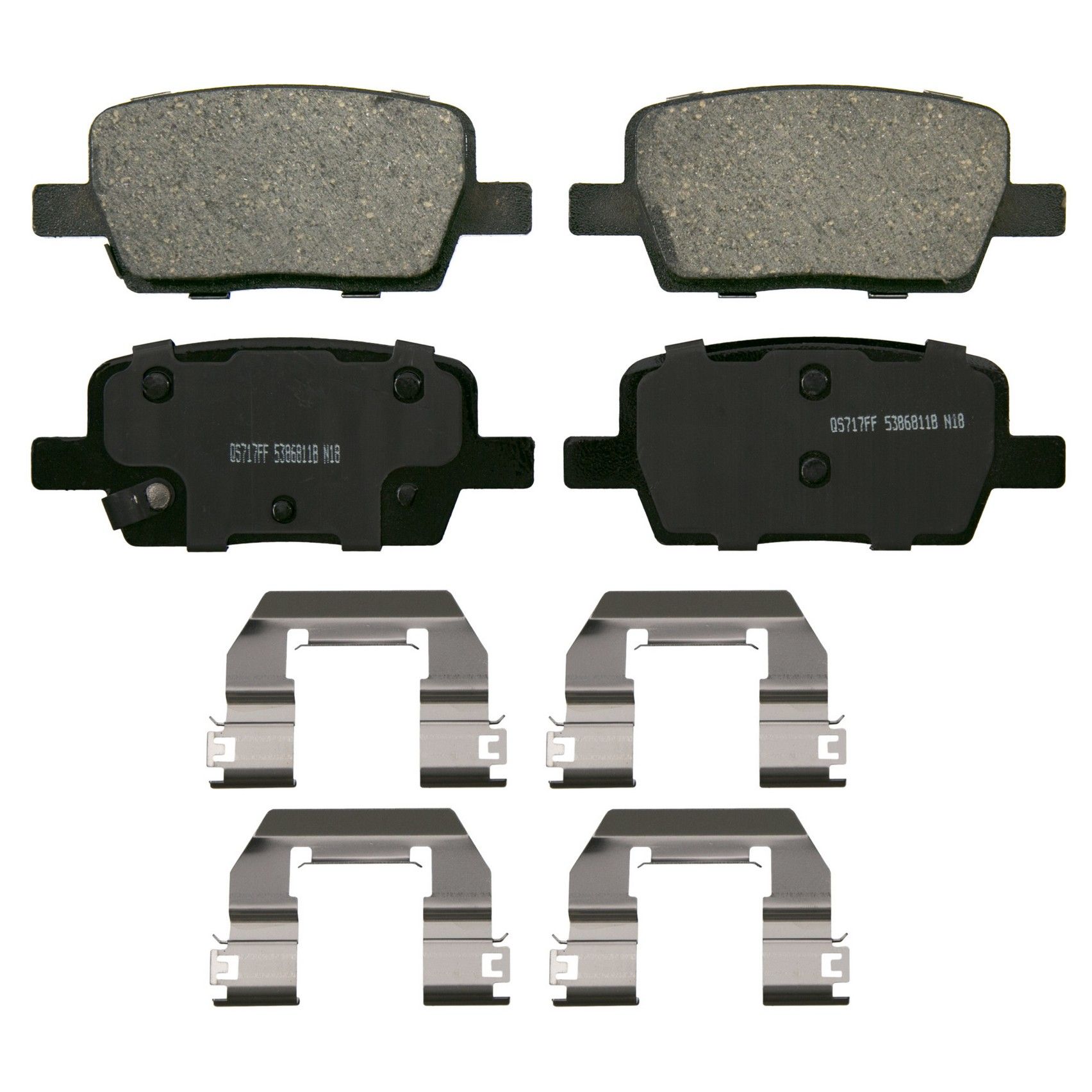 2019, 2018 Chevrolet Traverse Disc Brake Pad Set