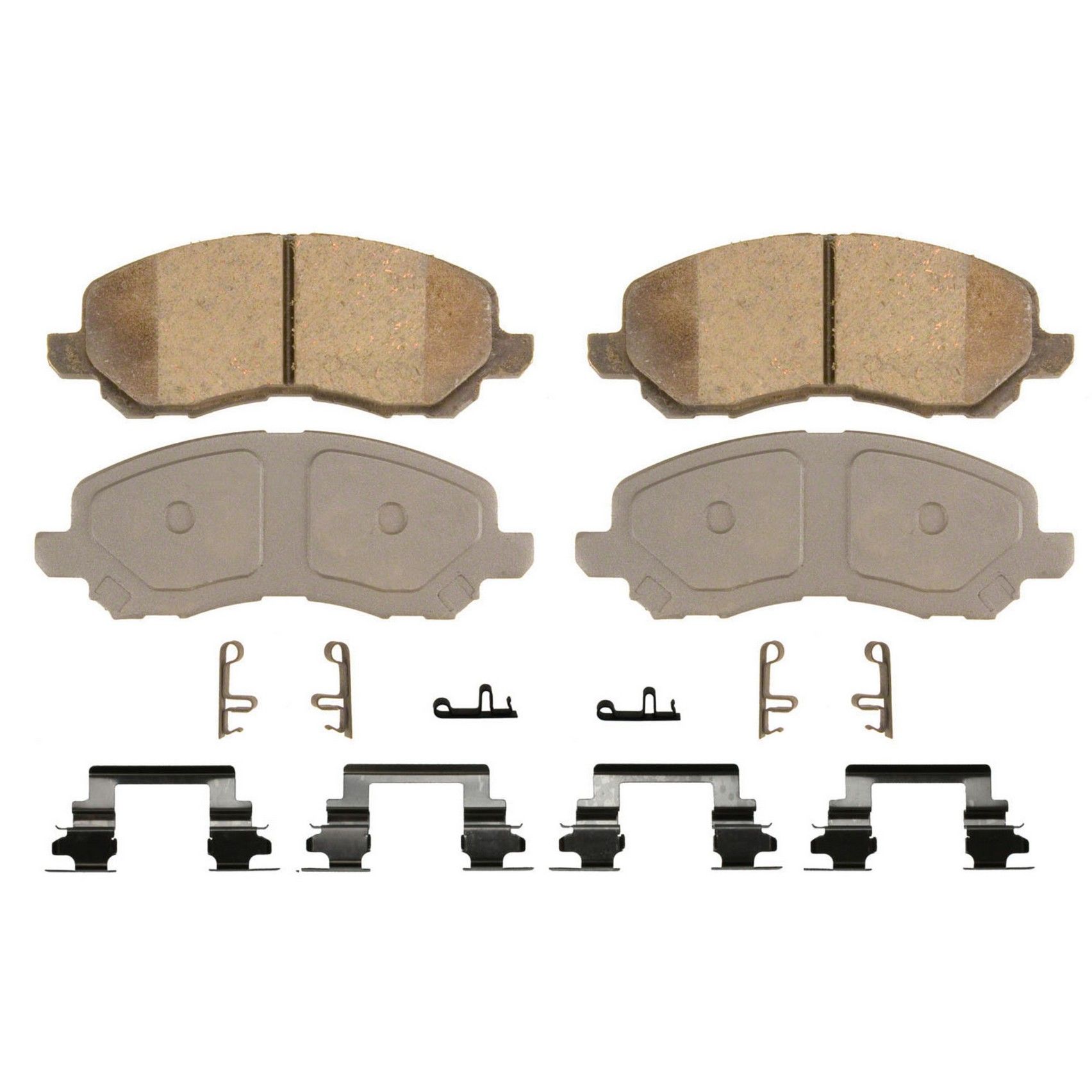 2016, 2015, 2014, 2013, 2012, 2011, 2010, 2009, 2008, 2007 Jeep Compass Disc Brake Pad Set