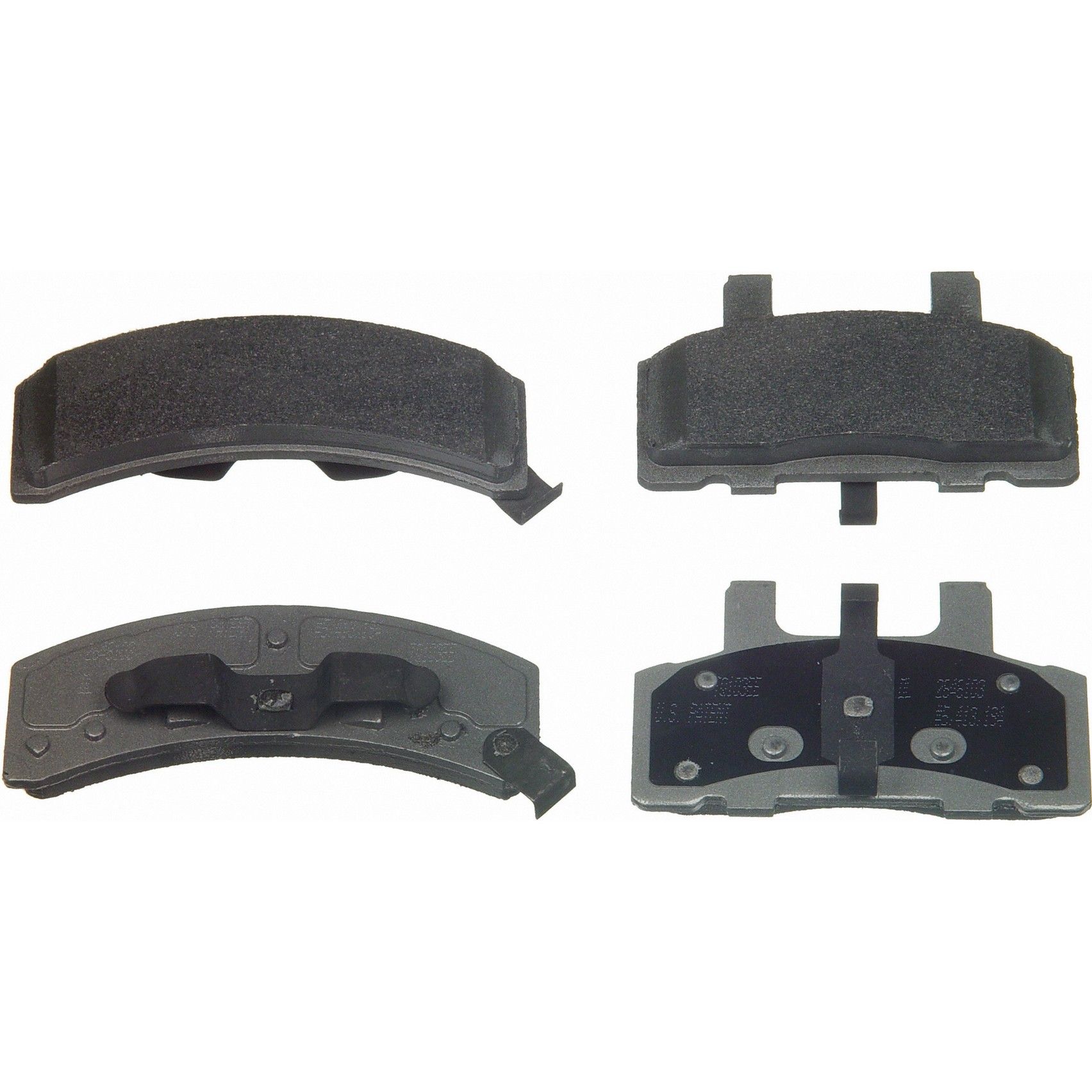 2002, 2001, 2000, 1999, 1998, 1997, 1996, 1995, 1994, 1993, 1992, 1991, 1990 Chevrolet Astro Disc Brake Pad Set