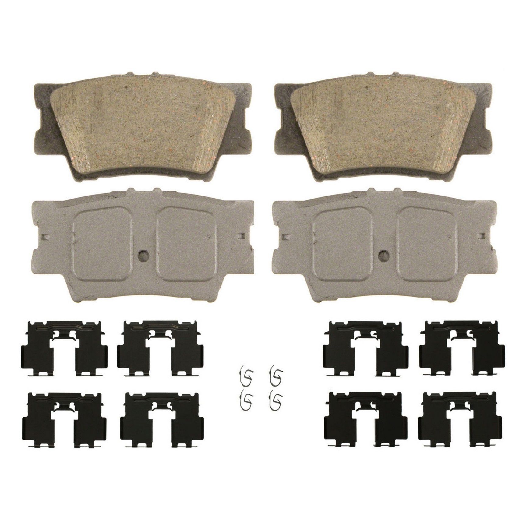 2018, 2017, 2016, 2015, 2014, 2013, 2012, 2011, 2010, 2009, 2008, 2007 Lexus ES350 Disc Brake Pad Set