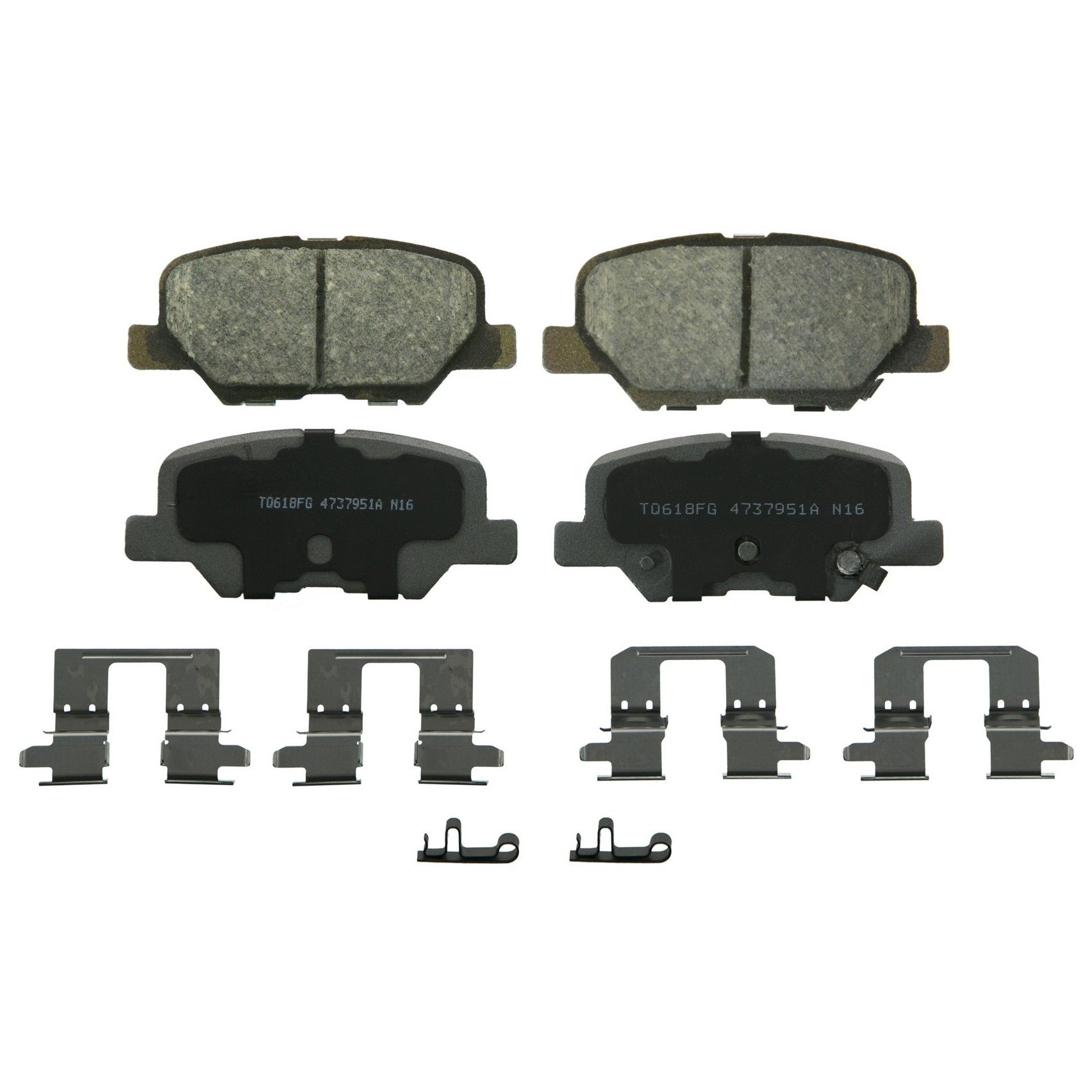 2016, 2015, 2014 Mazda 3 Sport Disc Brake Pad Set