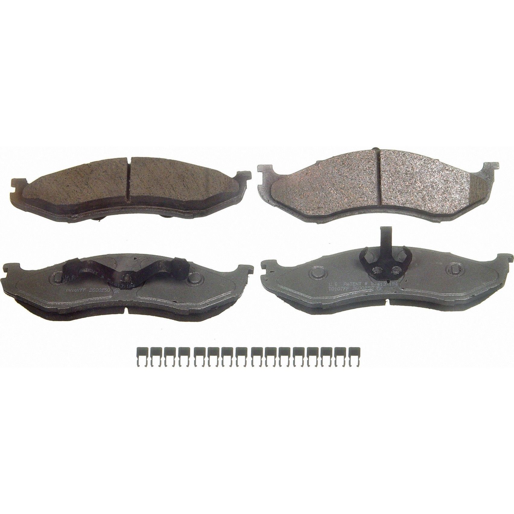 2000, 1999, 1998, 1997 Jeep Cherokee Disc Brake Pad Set