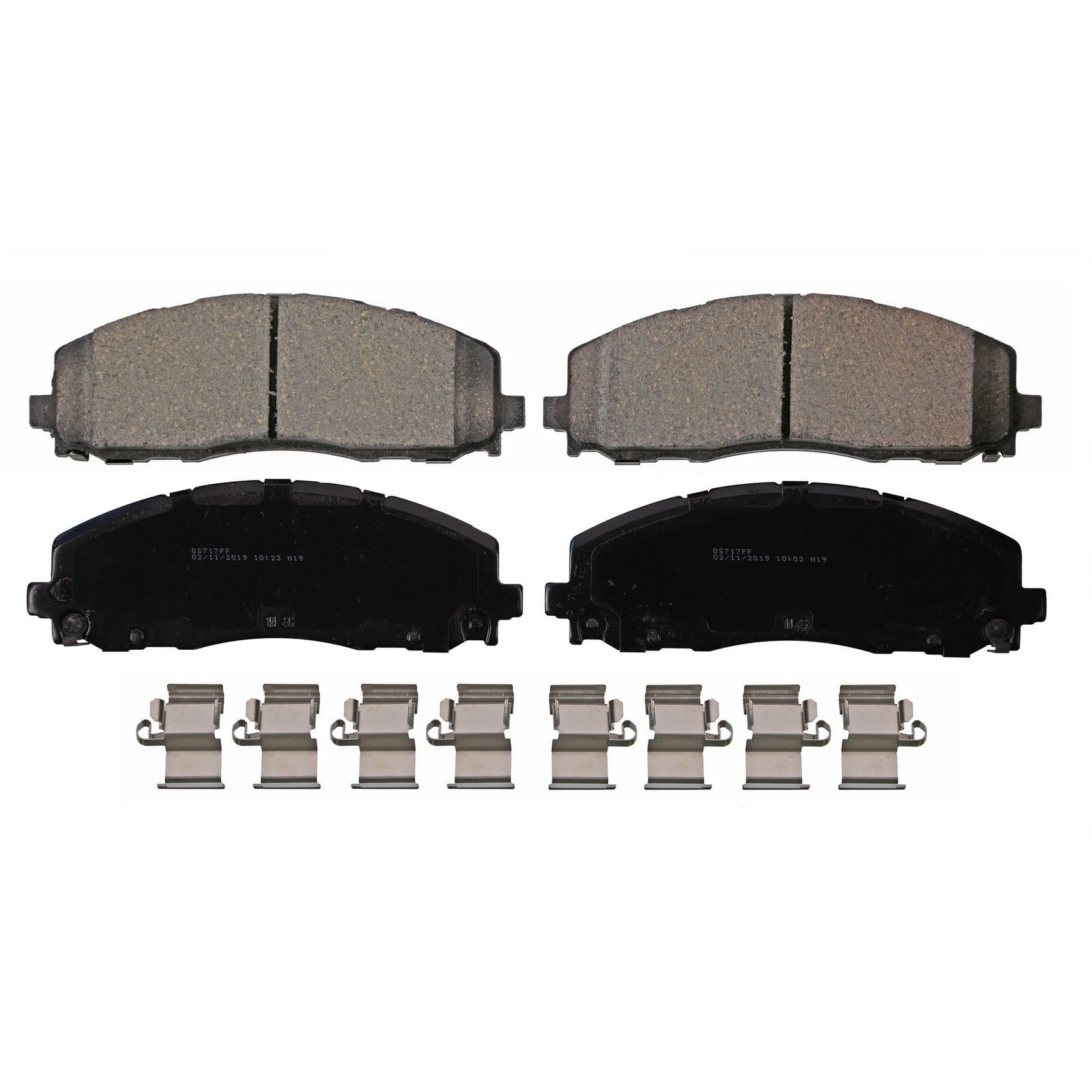 2020, 2019, 2018 Jeep Wrangler Disc Brake Pad Set