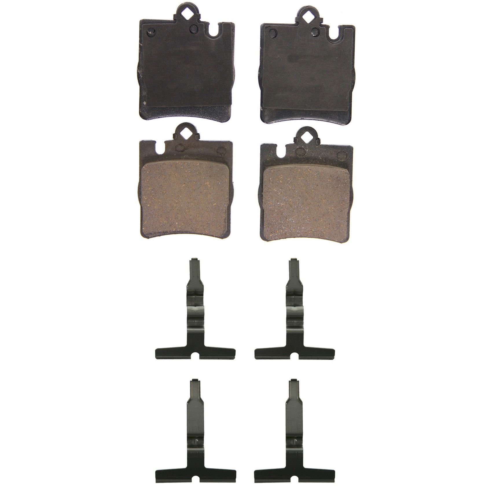 2005, 2004, 2003, 2002, 2001, 2000 Mercedes-Benz CLK320 2000-2005 Mercedes-Benz C230 Disc Brake Pad Set