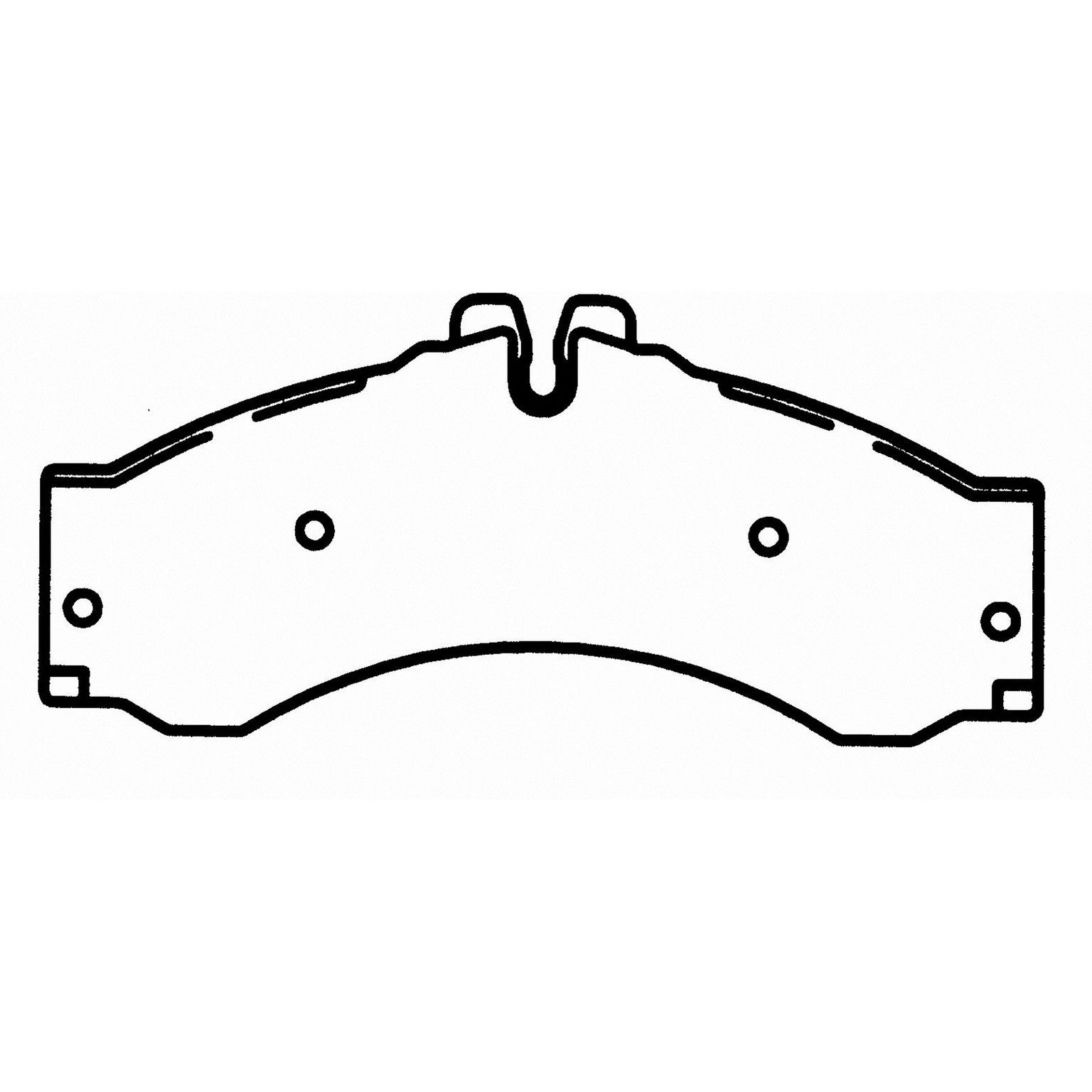 2006, 2005, 2004, 2003, 2002 Freightliner Sprinter 2500 2500 Disc Brake Pad Set