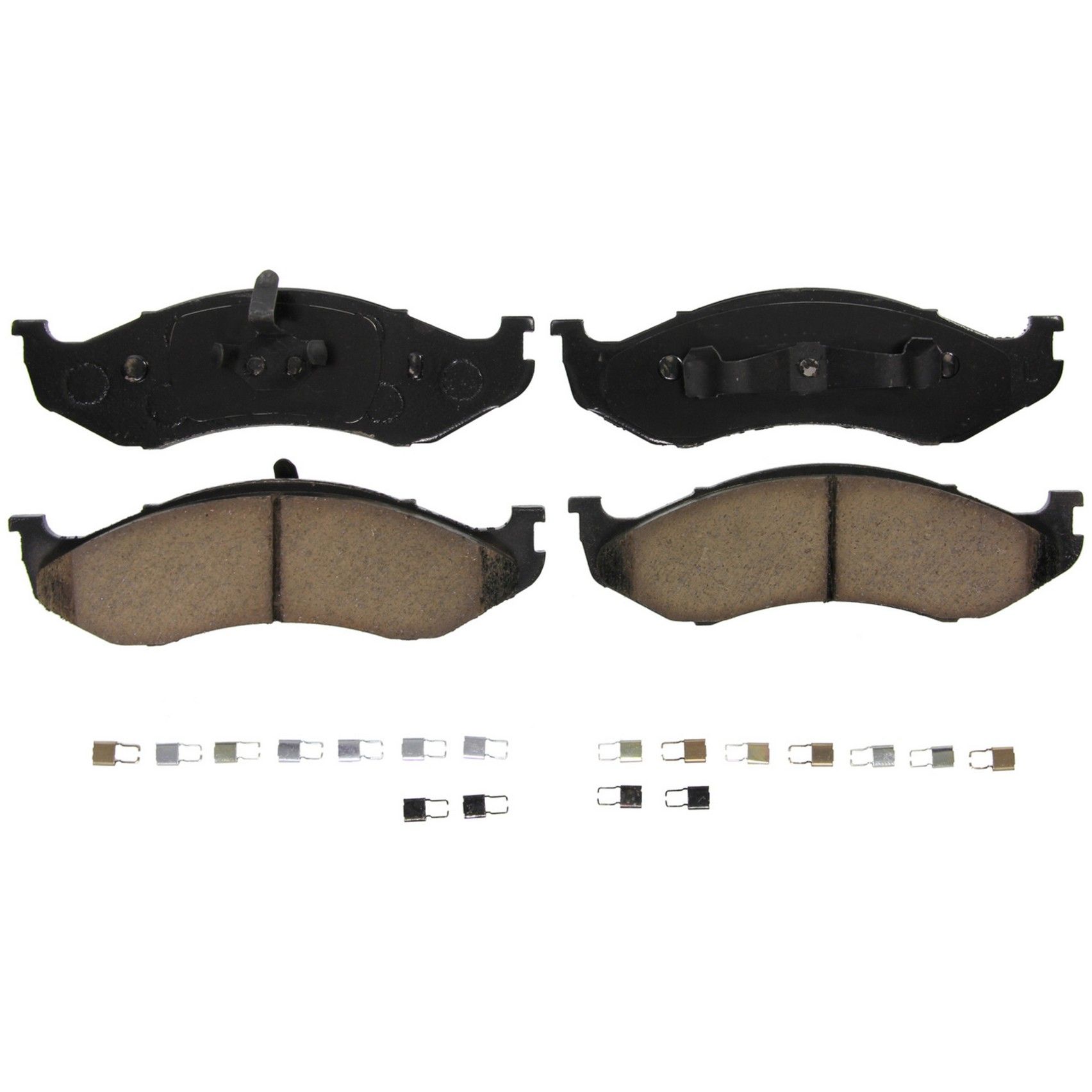 2001, 2000, 1999, 1998, 1997, 1996, 1995, 1994, 1993, 1992, 1991, 1990 Jeep Cherokee Disc Brake Pad Set