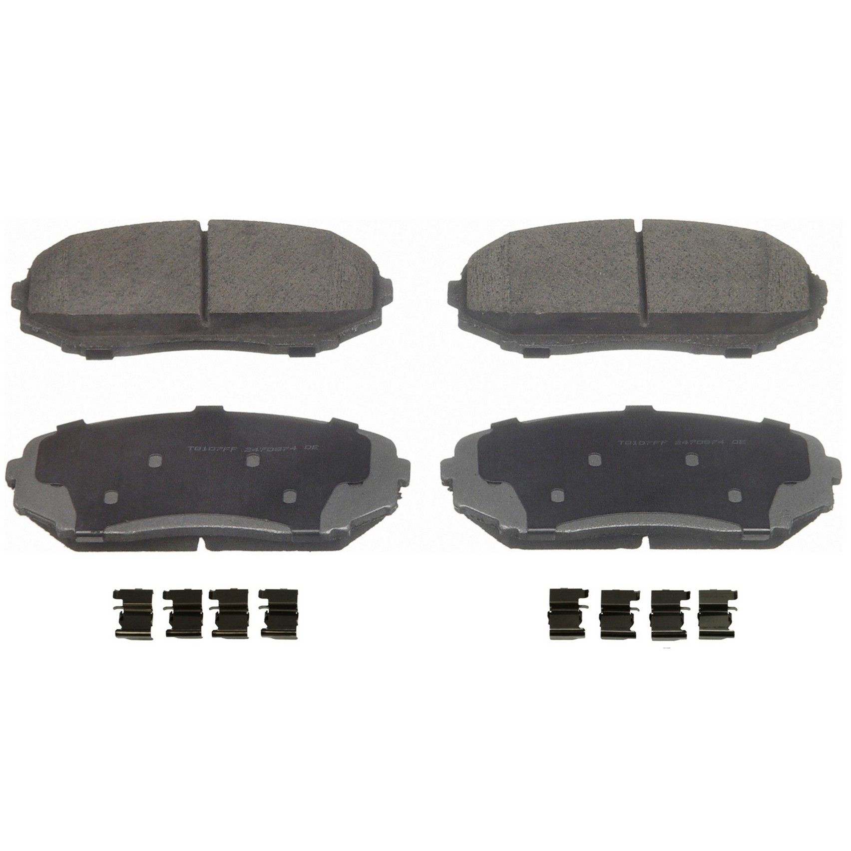 2014, 2013, 2012, 2011, 2010, 2009, 2008, 2007 Ford Edge Disc Brake Pad Set