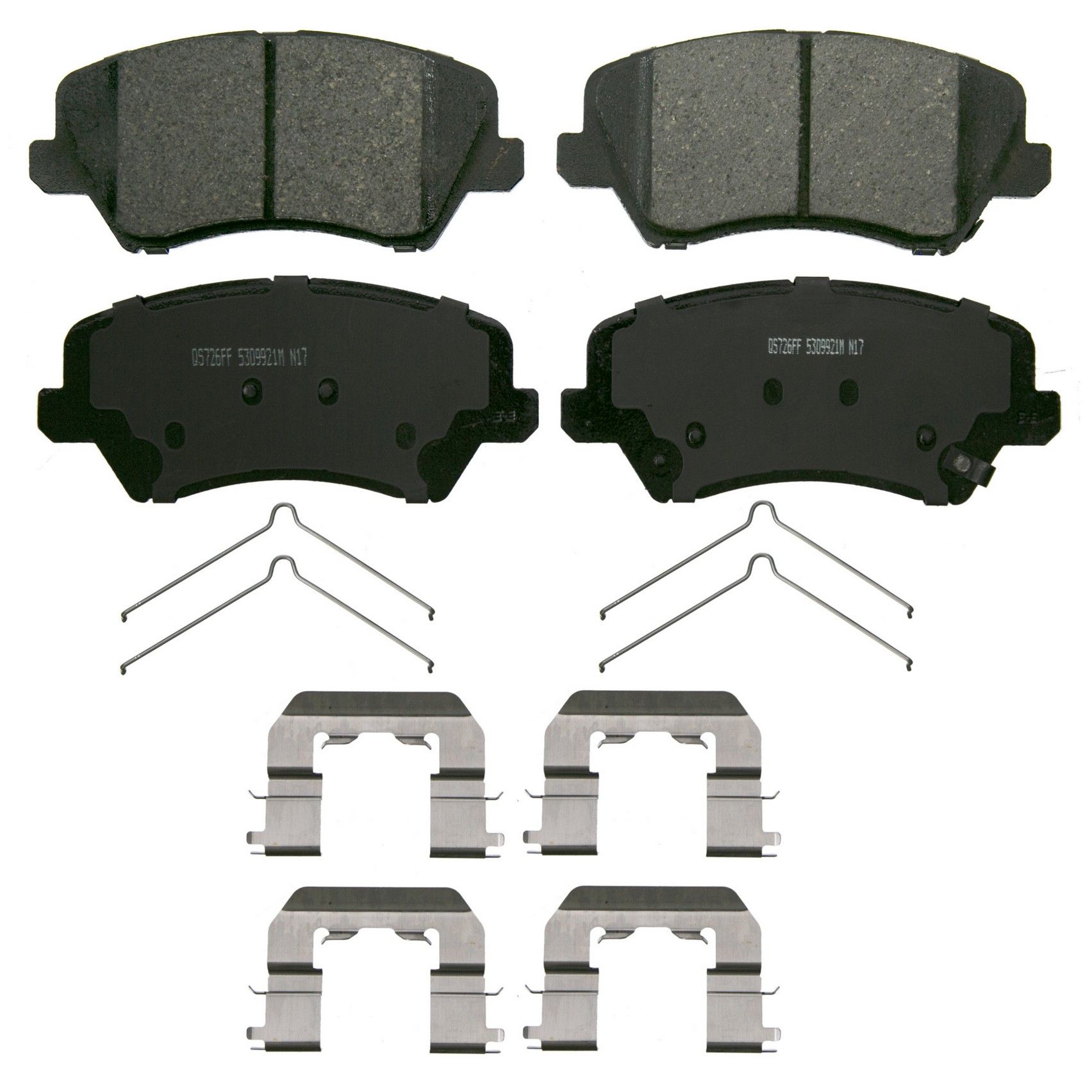 2018, 2017 Kia Forte GT Disc Brake Pad Set