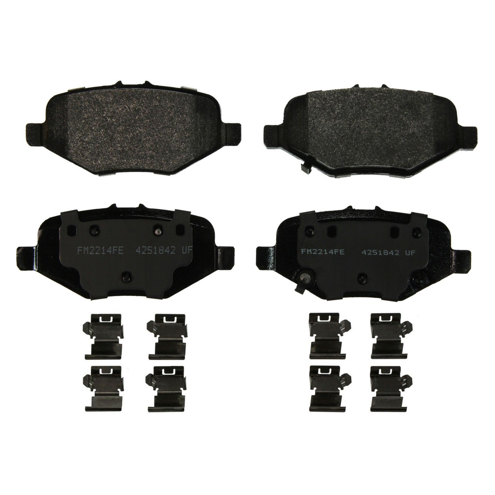 2019, 2018, 2017, 2016, 2015, 2014, 2013 Ford Flex Interceptor Sedan Disc Brake Pad Set