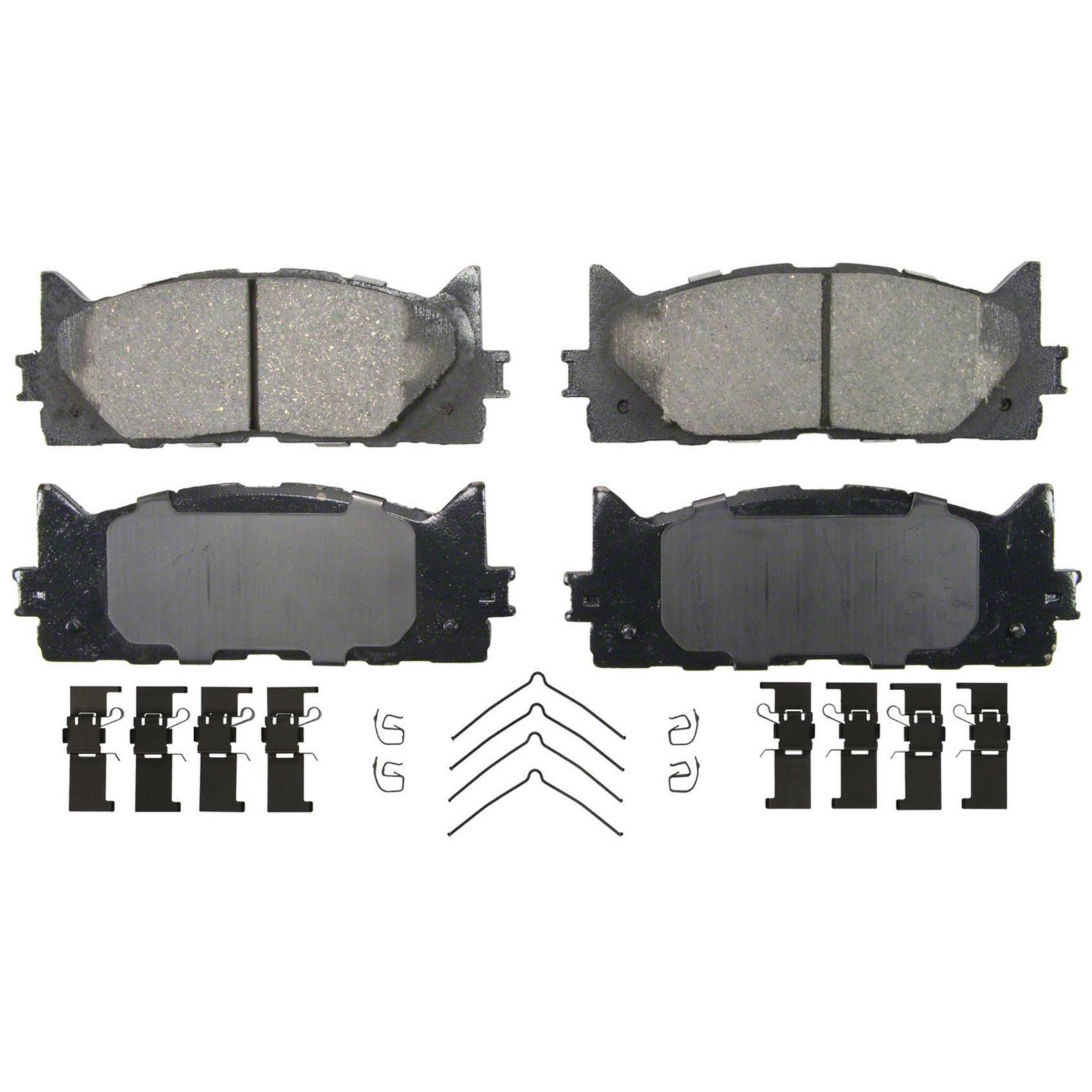 2018, 2017, 2016, 2015, 2014, 2013, 2012, 2011, 2010, 2009, 2008, 2007 Lexus ES350 Disc Brake Pad Set