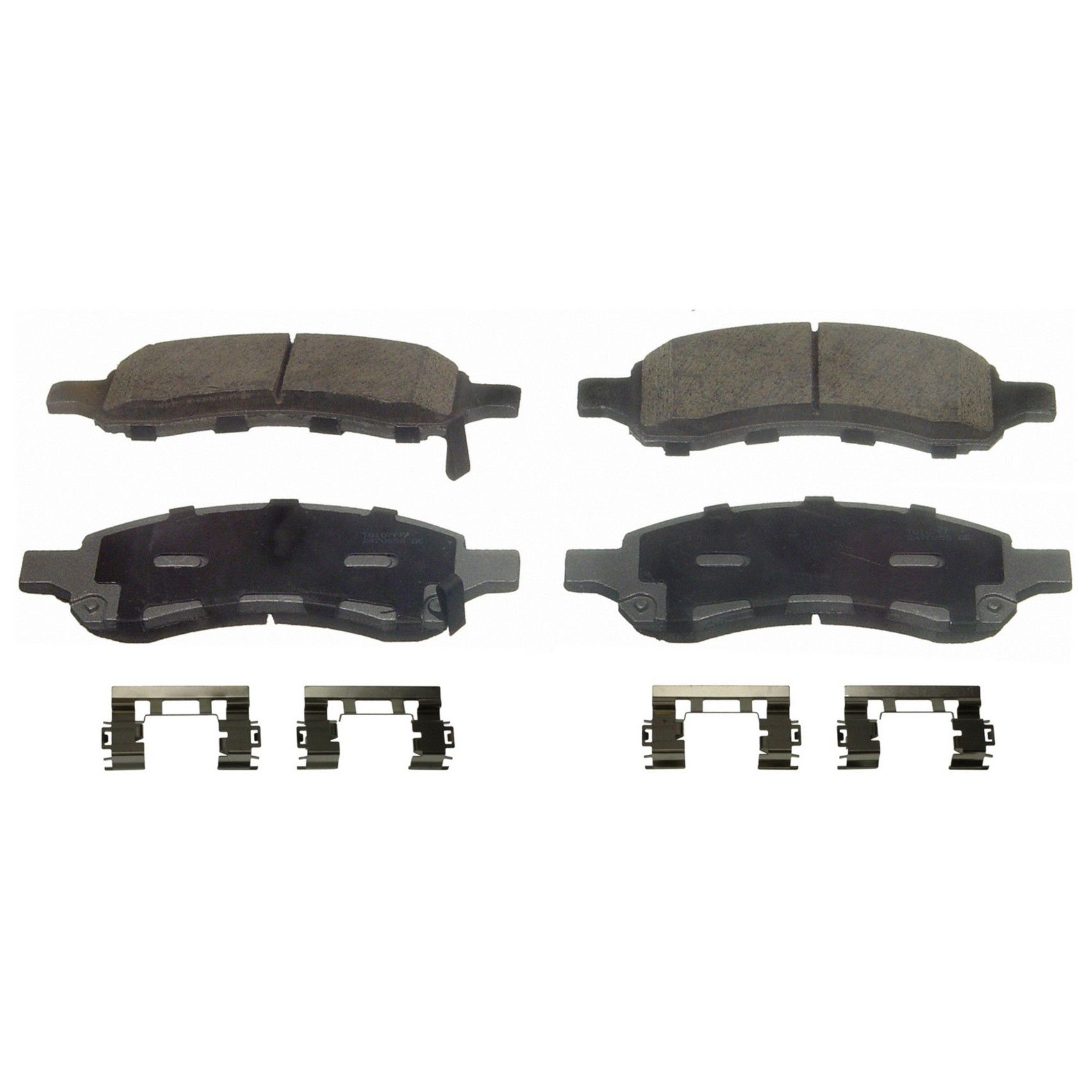 2017, 2016, 2015, 2014, 2013, 2012, 2011, 2010, 2009 Chevrolet Traverse Disc Brake Pad Set