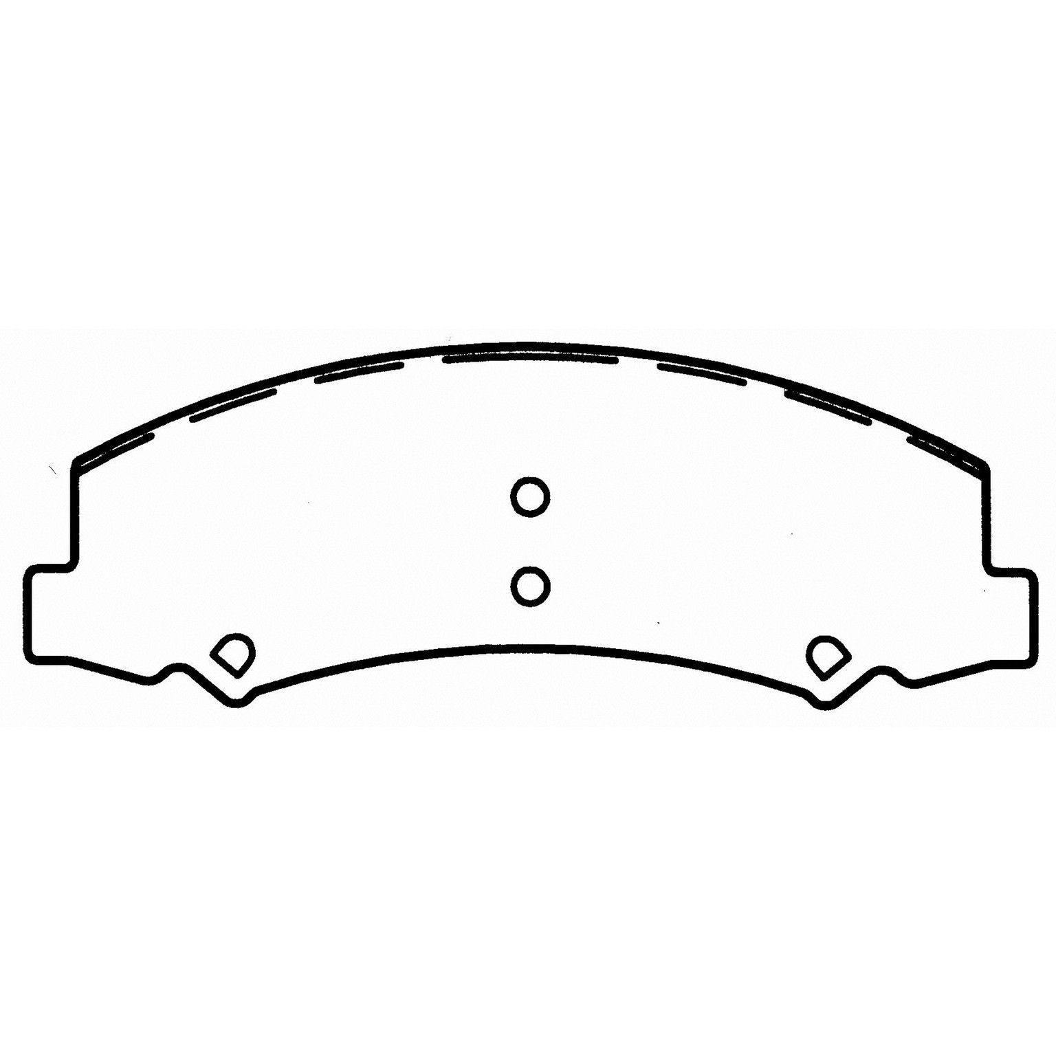 2009, 2008 Buick Allure Disc Brake Pad Set