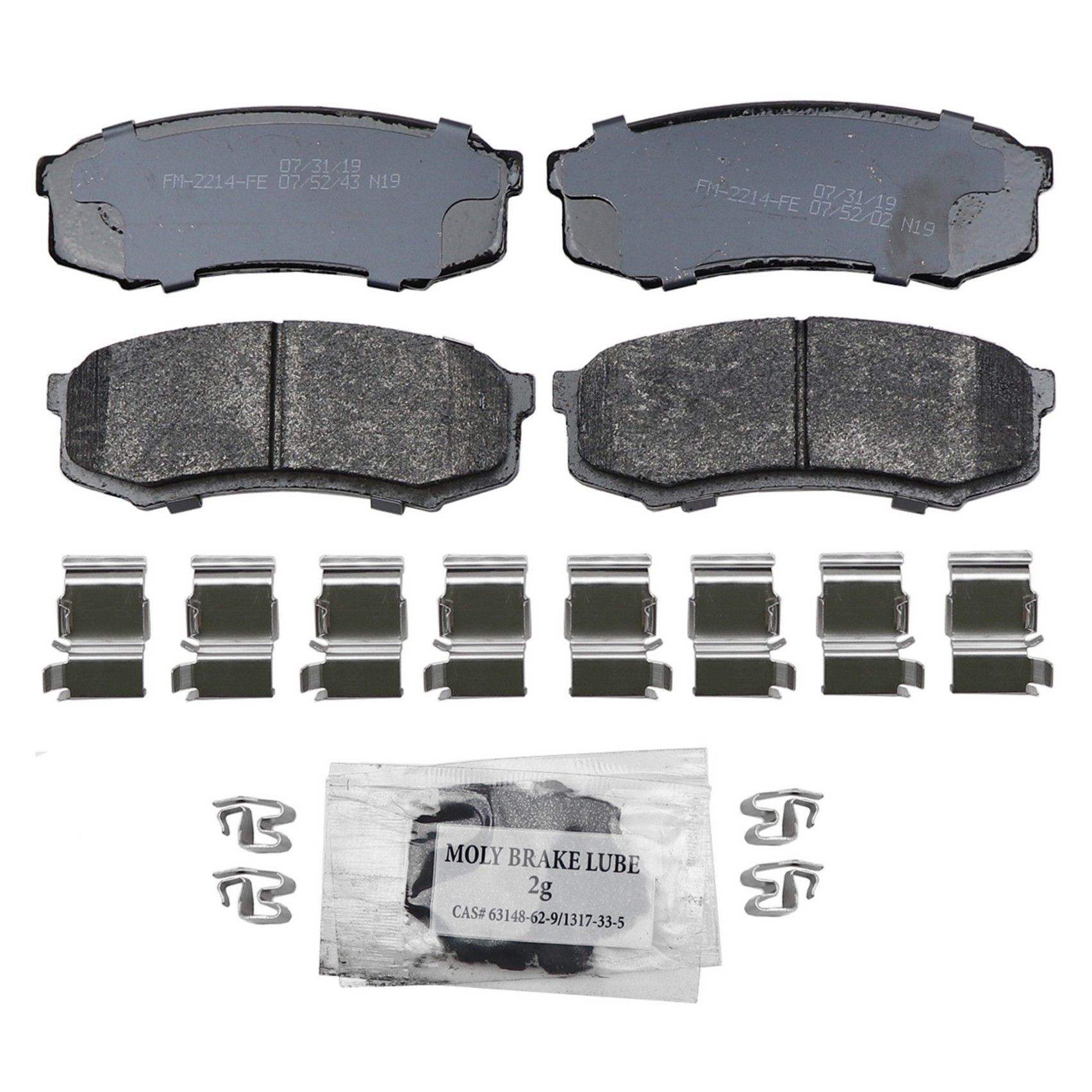 1997, 1996 Lexus LX450 Disc Brake Pad Set