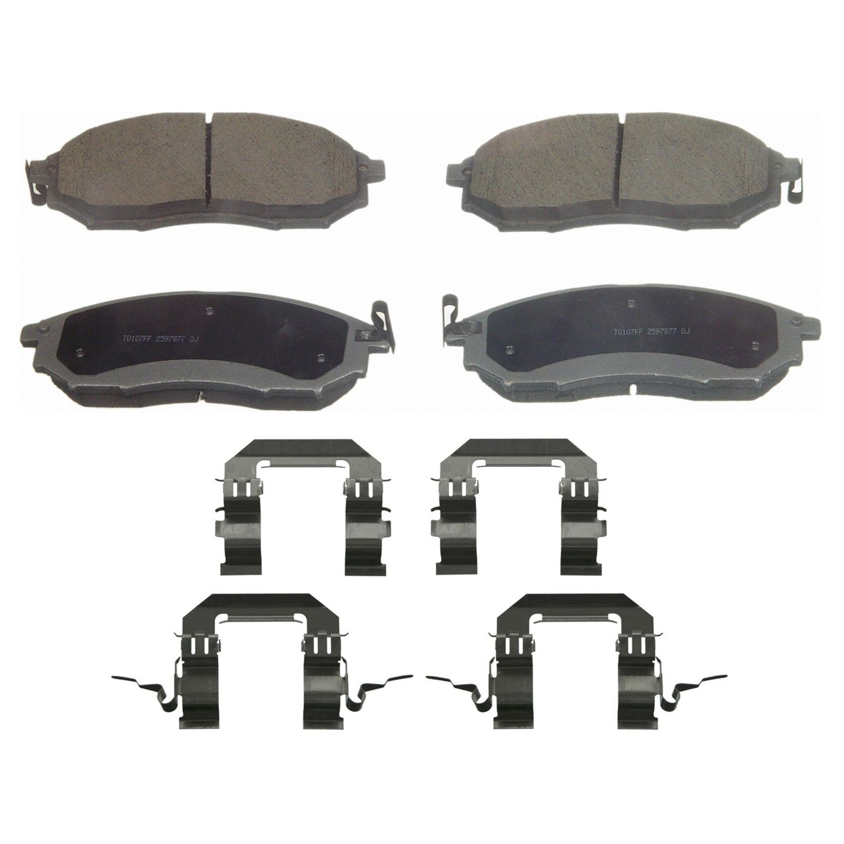 2011, 2010, 2009, 2008 INFINITI EX35 Disc Brake Pad Set