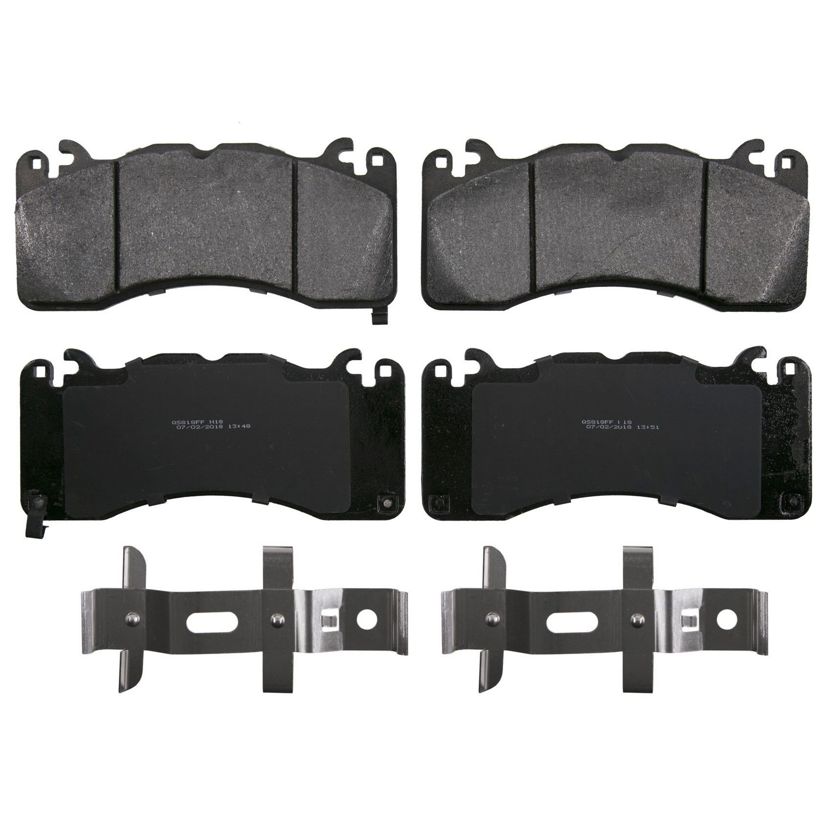 2023, 2022, 2021, 2020, 2019, 2018, 2017, 2016, 2015 Ford Mustang Disc Brake Pad Set