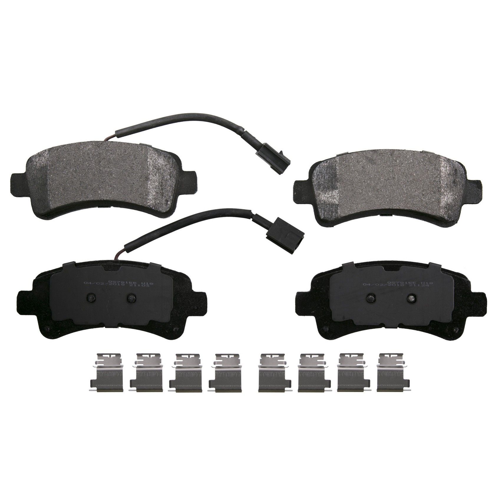 2021, 2020, 2019, 2018, 2017, 2016, 2015, 2014 Ram ProMaster 3500 1500 Disc Brake Pad Set
