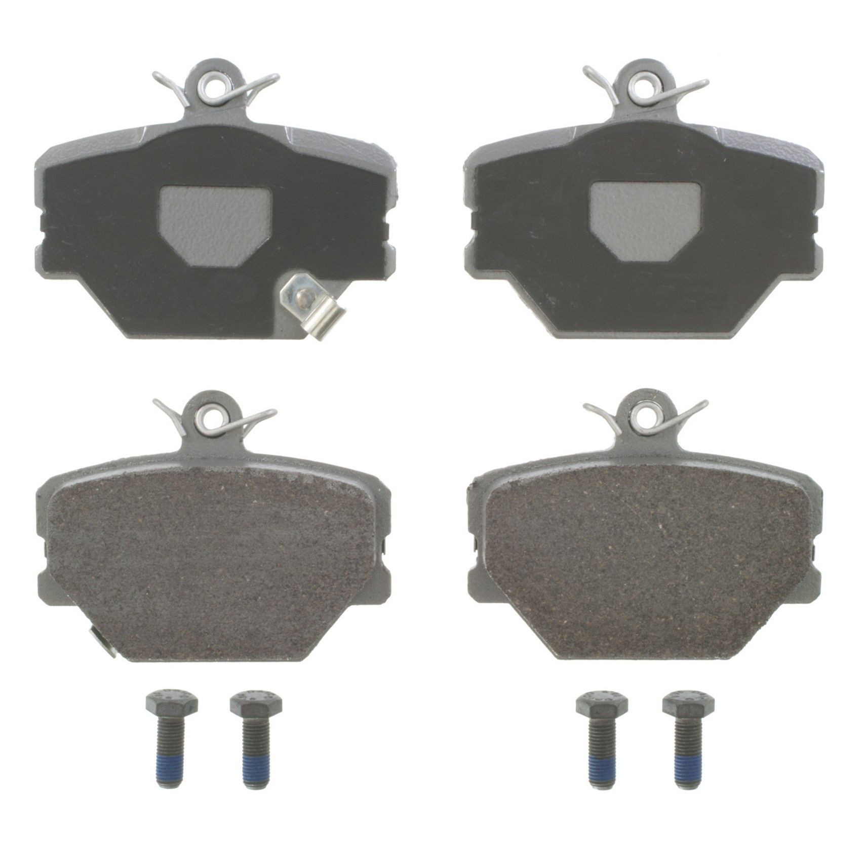 2016, 2015, 2014, 2013, 2012, 2011, 2010, 2009, 2008, 2007, 2006, 2005 Smart Fortwo Disc Brake Pad Set