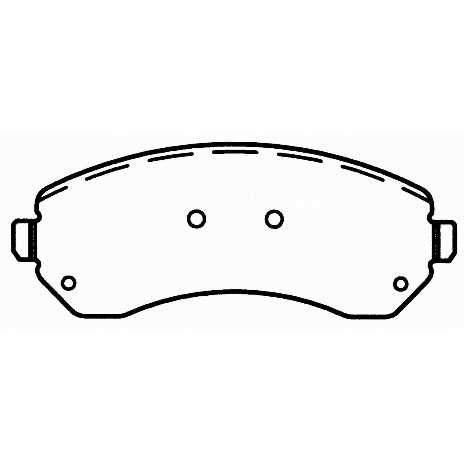 2005, 2004, 2003, 2002, 2001 Pontiac Aztek Disc Brake Pad Set