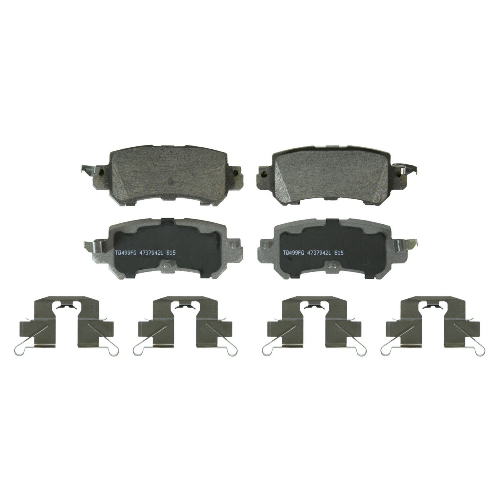 2018, 2017, 2016 Mazda CX-3 Disc Brake Pad Set