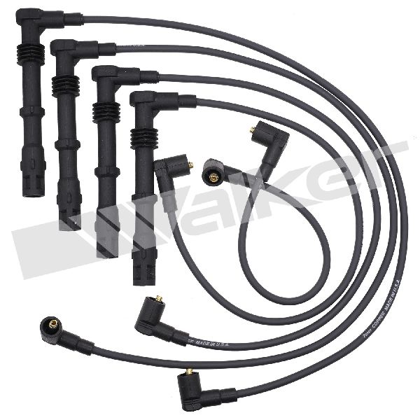 Spark Plug Wire Set for 1987-1992 Volkswagen Golf (Walker Products 924-1176)