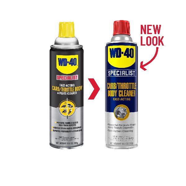 WD-40 Throttle Plate and Carburetor Cleaner 