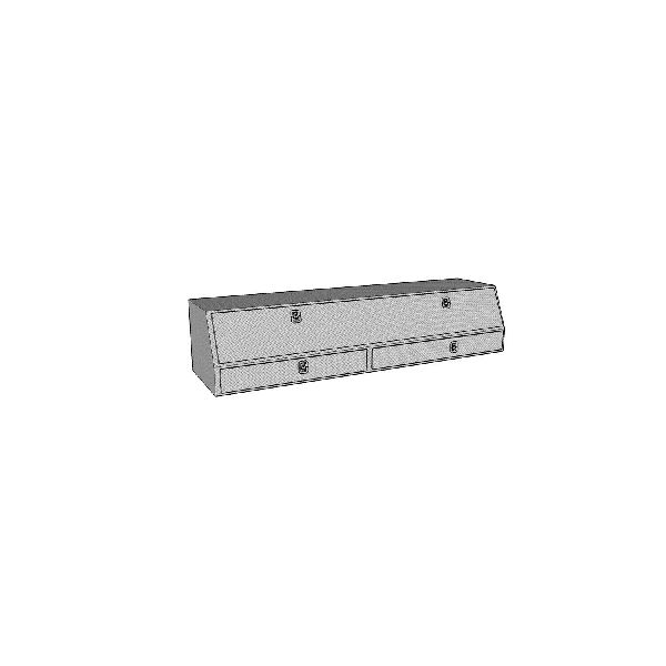 Westin Truck Bed Side Rail Tool Box 