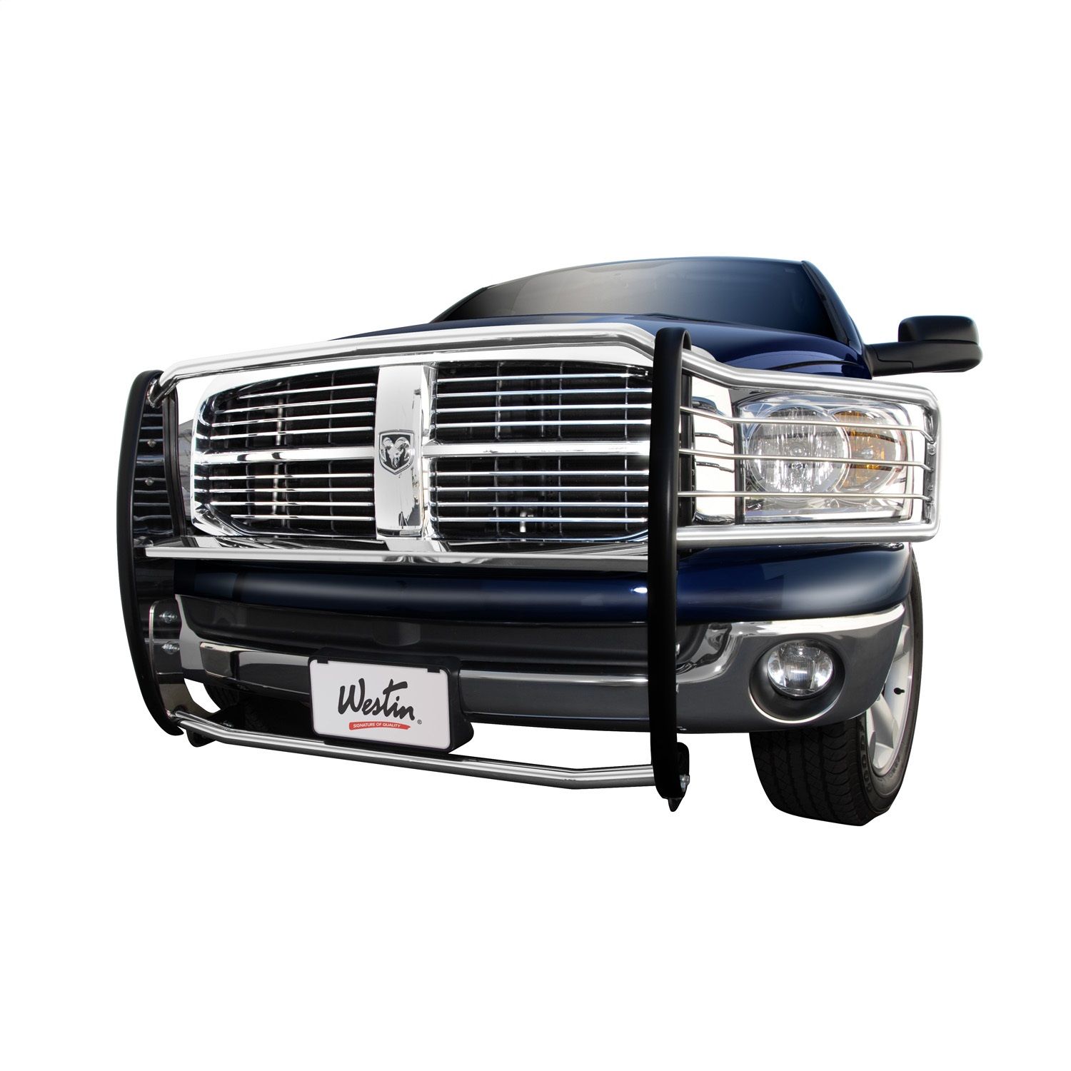 Westin 40-2075 Sportsman Grille Guard - Black Powder Coat, 1.5" Tube, Fits Select Trucks/SUVs