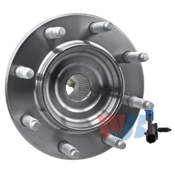 Wheel Bearing and Hub Assembly - Front (WJB WA515058)