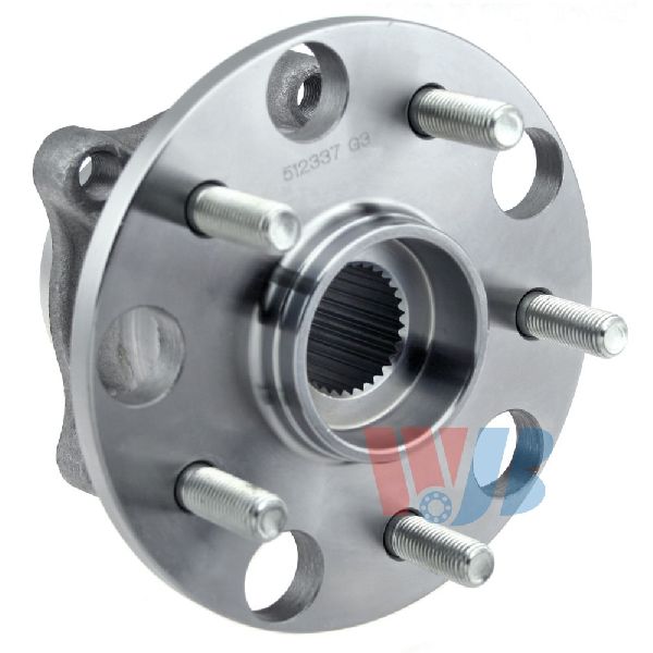 Wheel Bearing and Hub Assembly - Rear for 2008-2013 Lexus IS F (WJB WA512337)