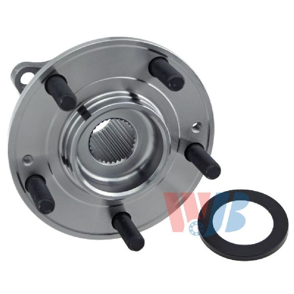 Wheel Bearing and Hub Assembly - Front, Rear (WJB WA513266)