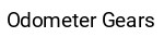 Odometer Gears
