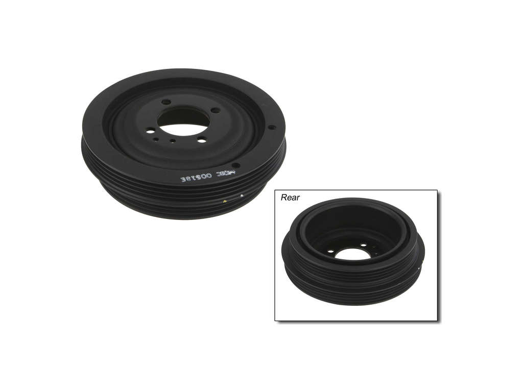 2003, 2002, 2001, 2000, 1999, 1998, 1997, 1996, 1995, 1994, 1993, 1992, 1991 Mazda Protege Engine Crankshaft Pulley