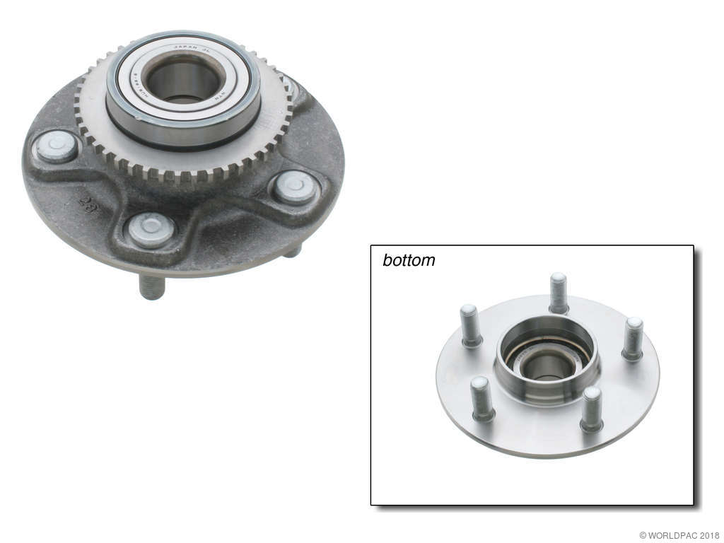 Wheel Bearing and Hub Assembly - Rear (Genuine W0133-1604915)