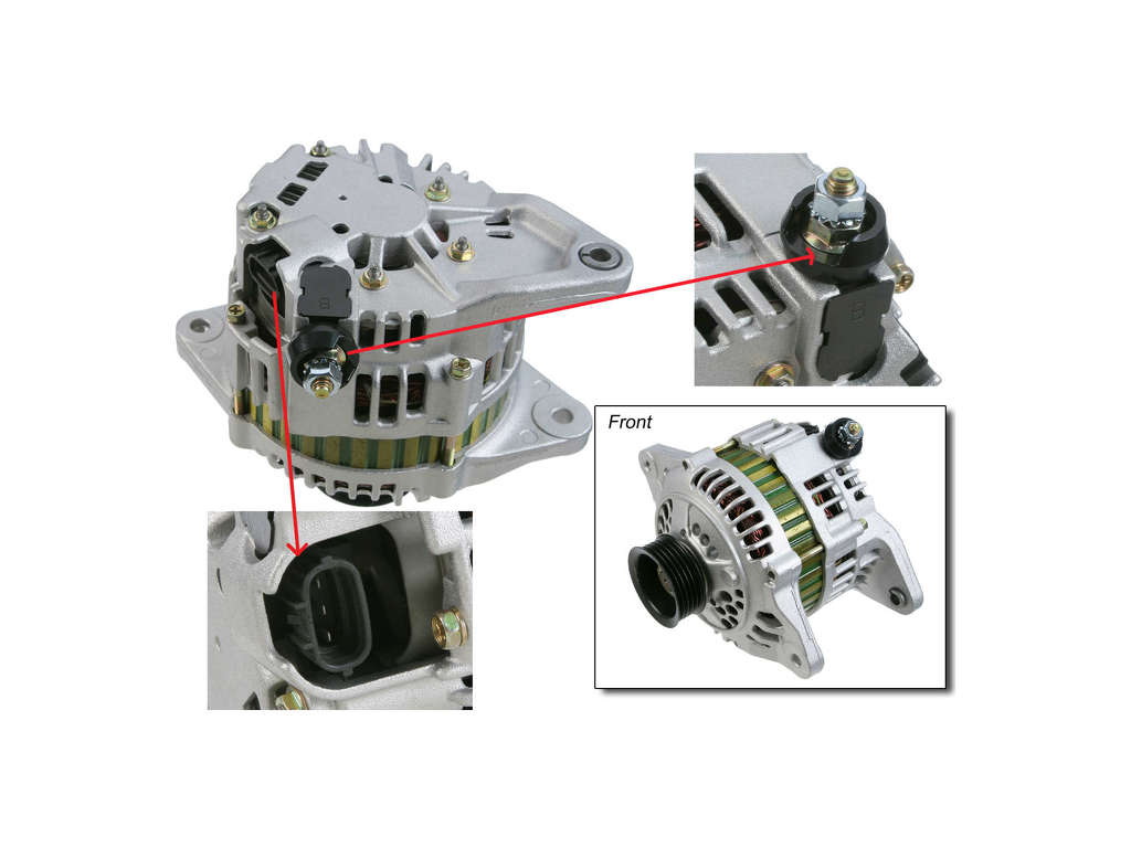2004, 2003, 2002, 2001, 2000 Subaru Outback Alternator