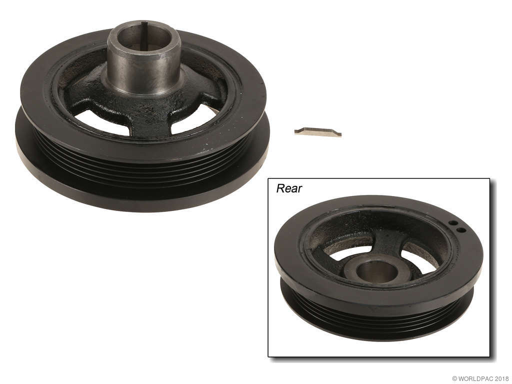 2023, 2022, 2021, 2020, 2019, 2018, 2017, 2016, 2015, 2014 Ram ProMaster 2500 Engine Crankshaft Pulley