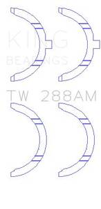 Engine Crankshaft Thrust Washer Set