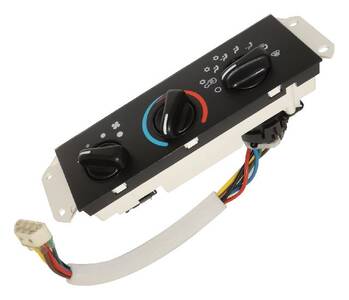 HVAC Heater Control Panel